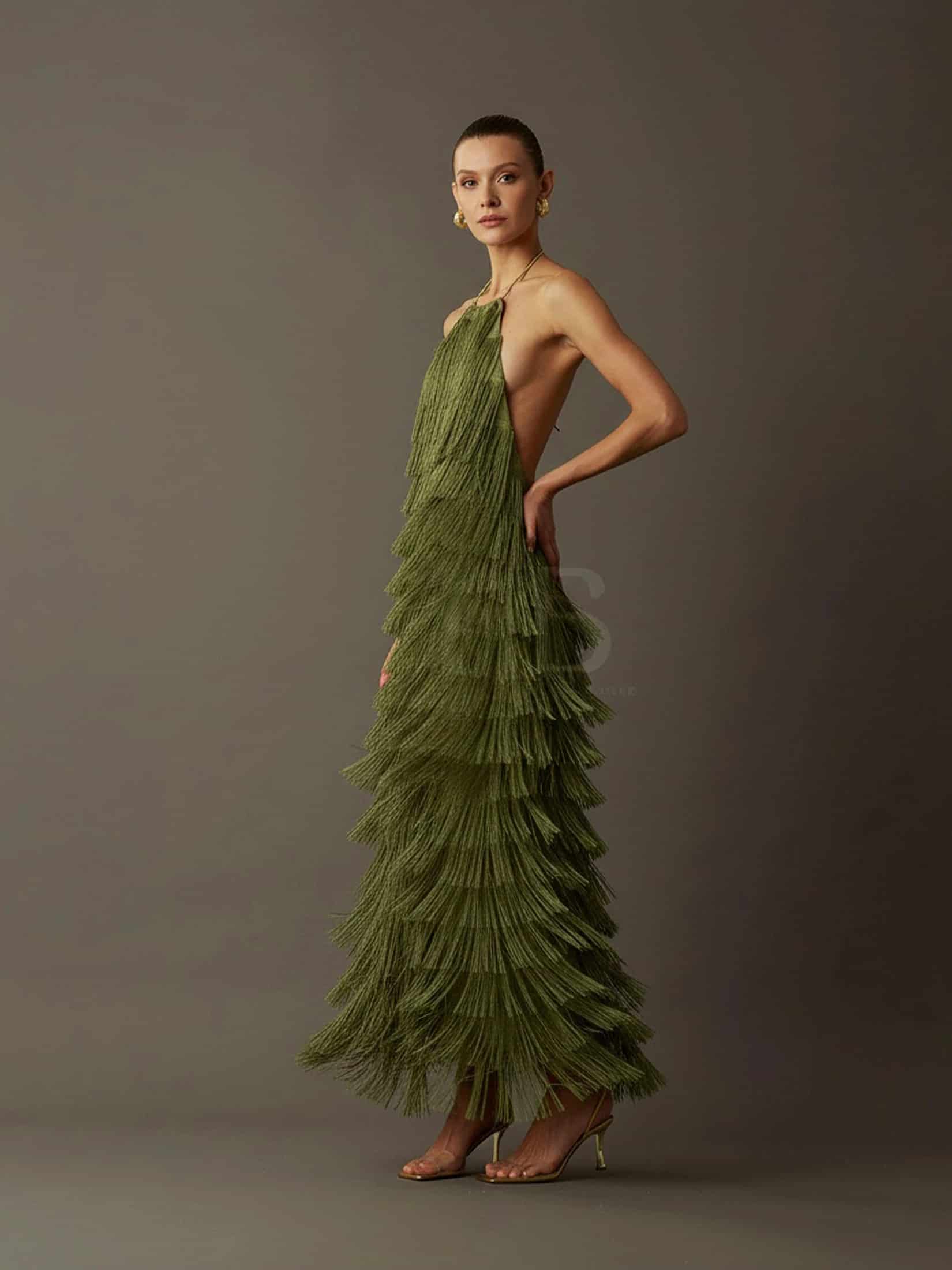 VESTIDO JOYA LARGO - miniatura 4