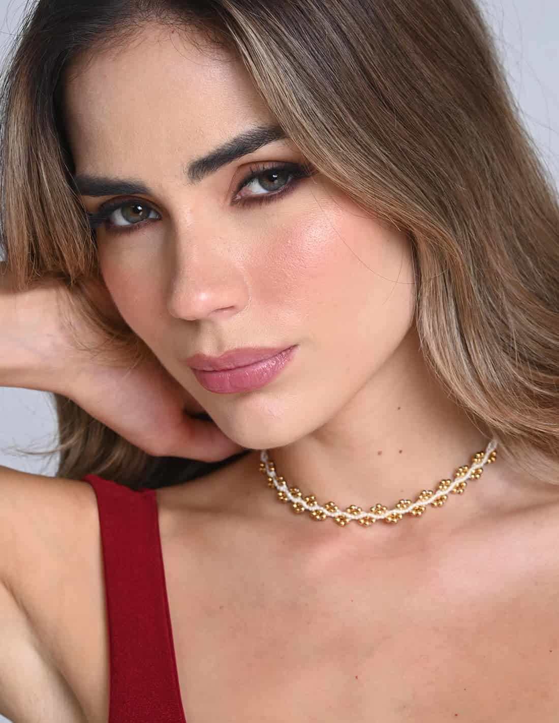 Choker Nayara Marfil - miniatura 2
