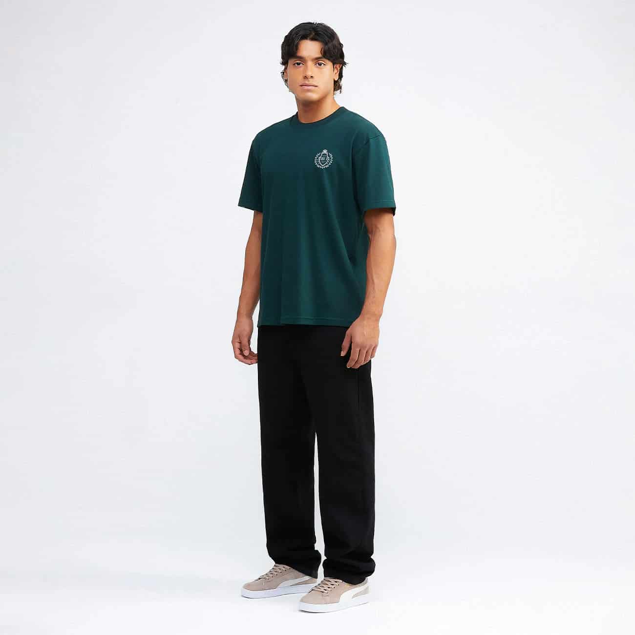 True Lounge T-Shirt - Pine Green - miniatura 3