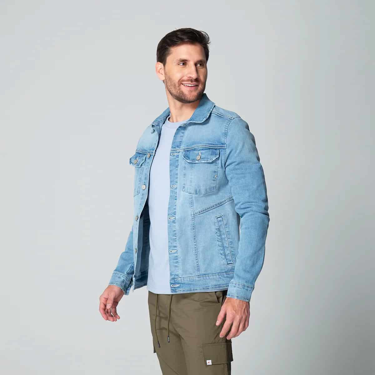 Chaqueta Denim Clasica Slim Italia - miniatura 3