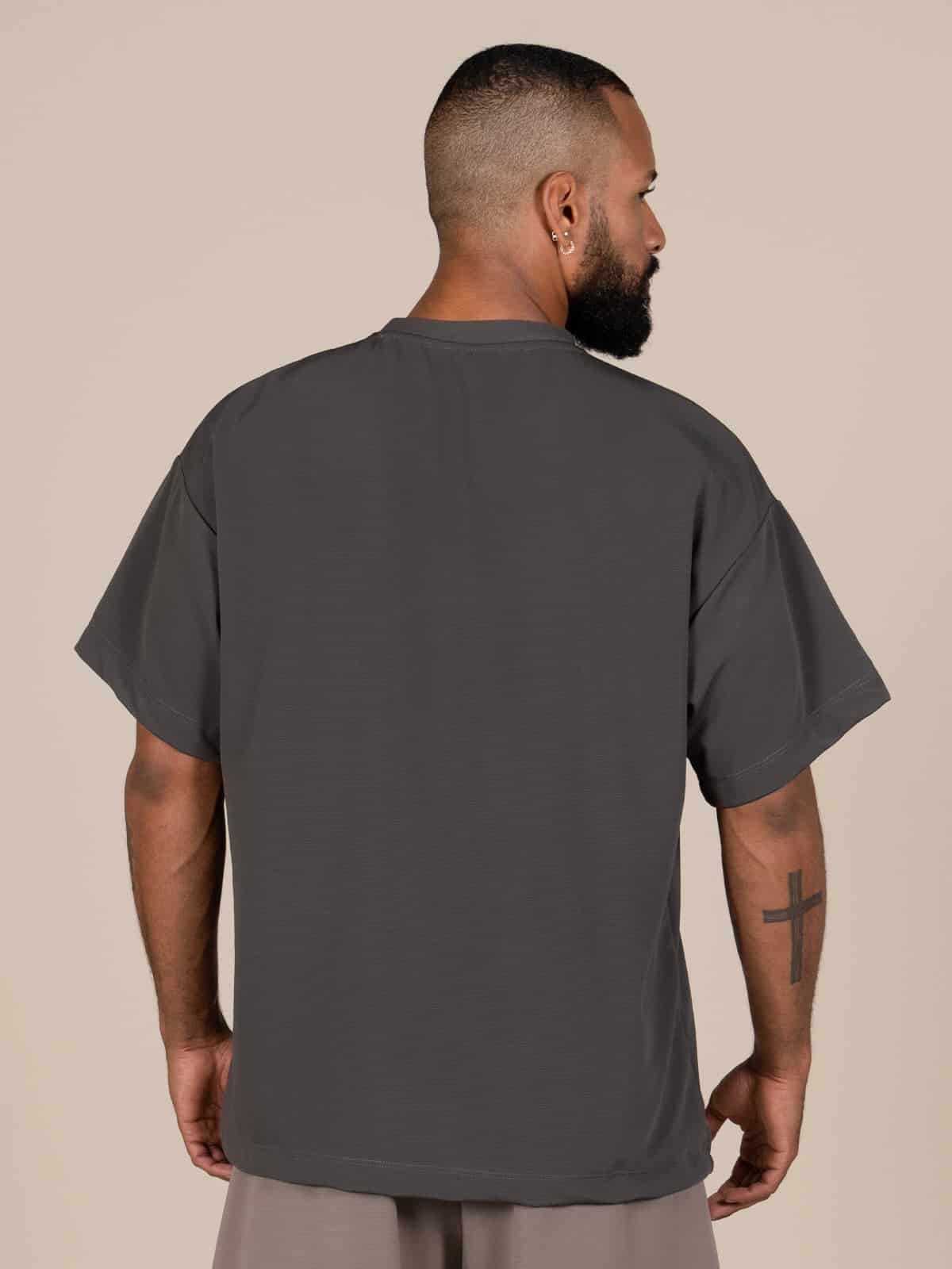 camiseta silver sao pablo gris - miniatura 3