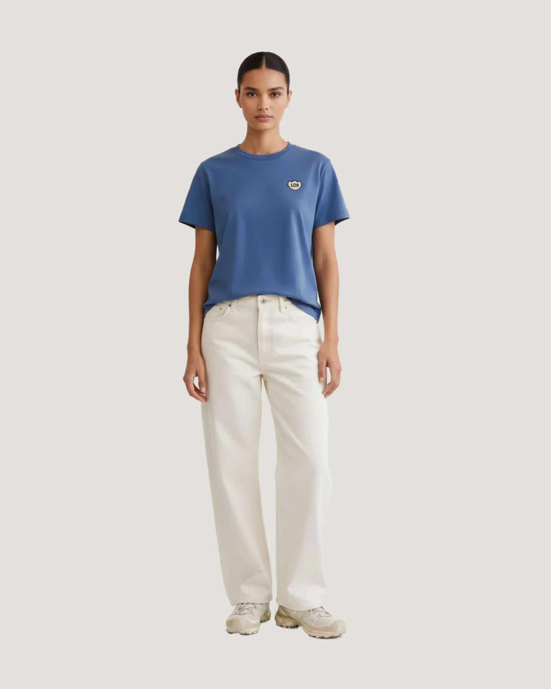 Camiseta Azul Espacial Mujer - miniatura 2