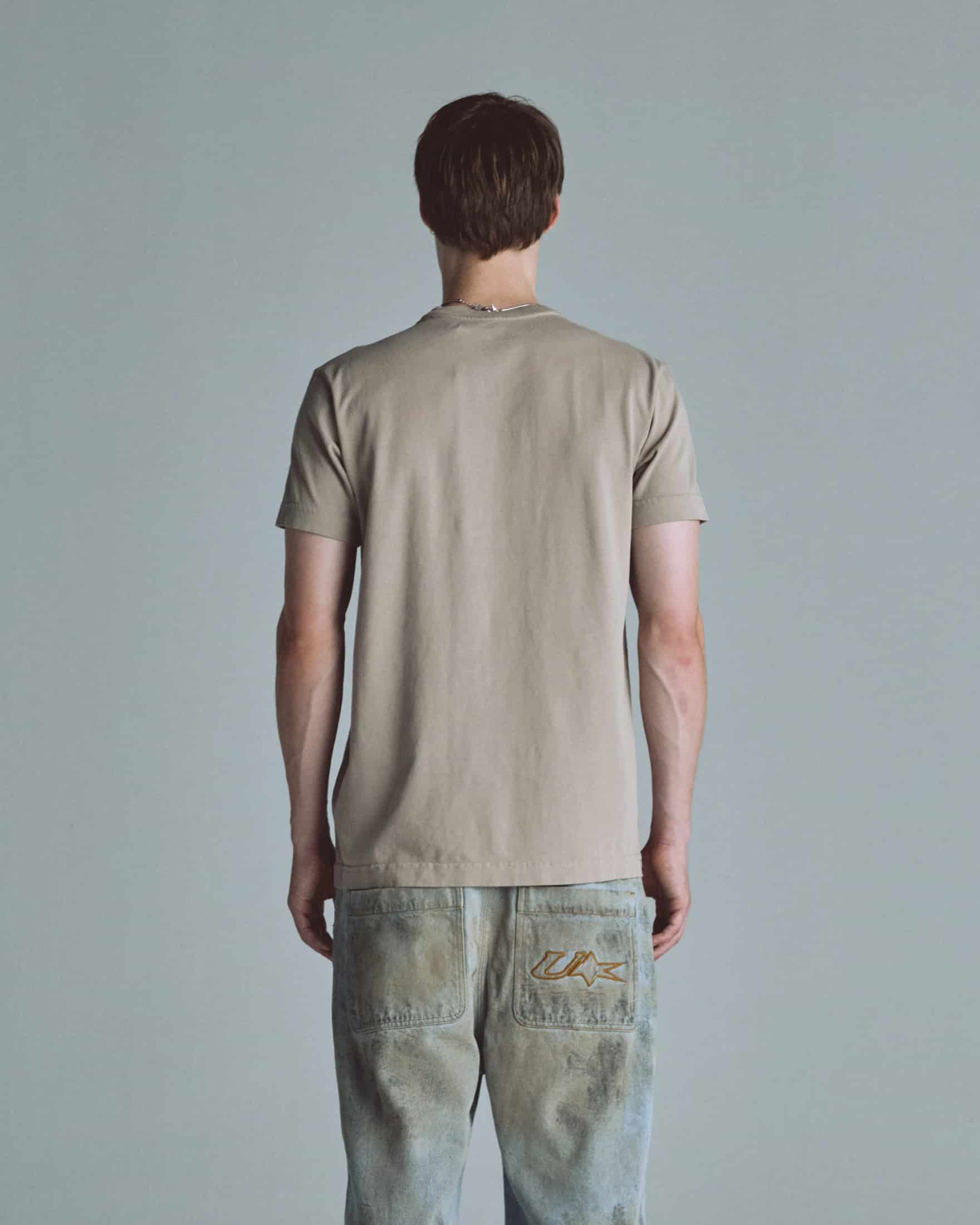 Basics Undergold Company Regular Fit Tshirt Light Brown - miniatura 8