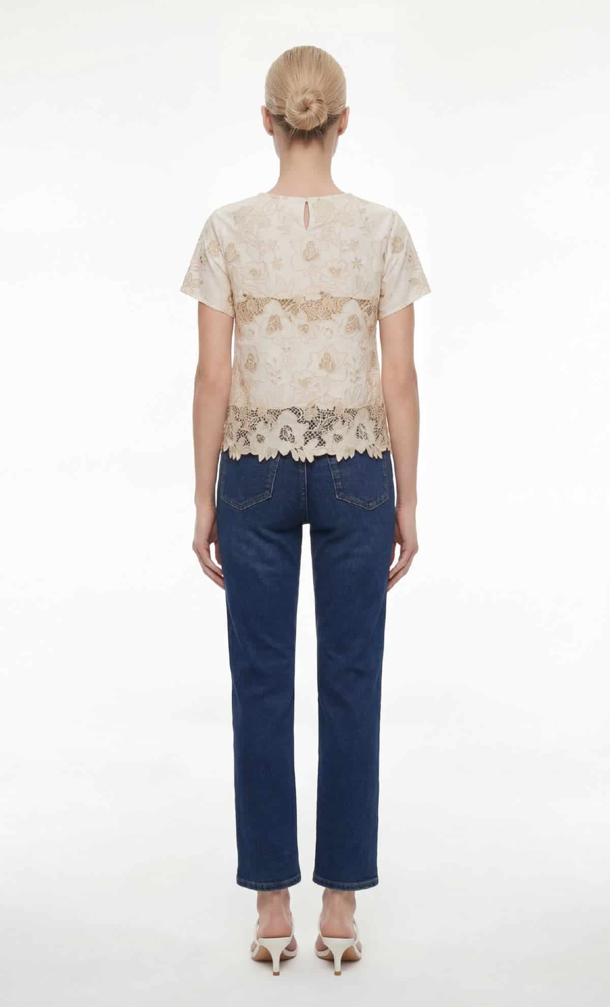 Blusa Clarence Créme - miniatura 2