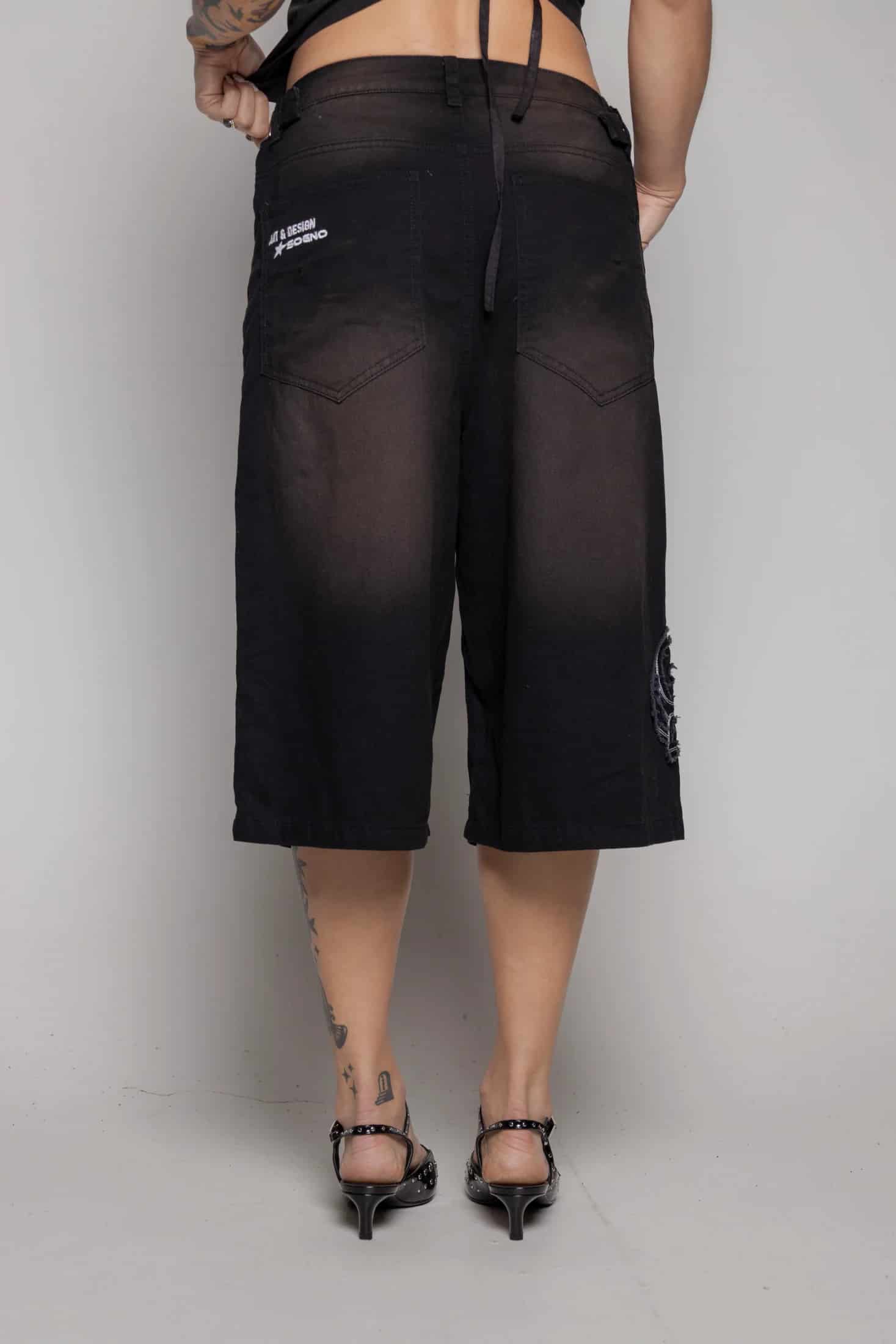 Jorts Dama Courage Sogno-Negro - miniatura 10