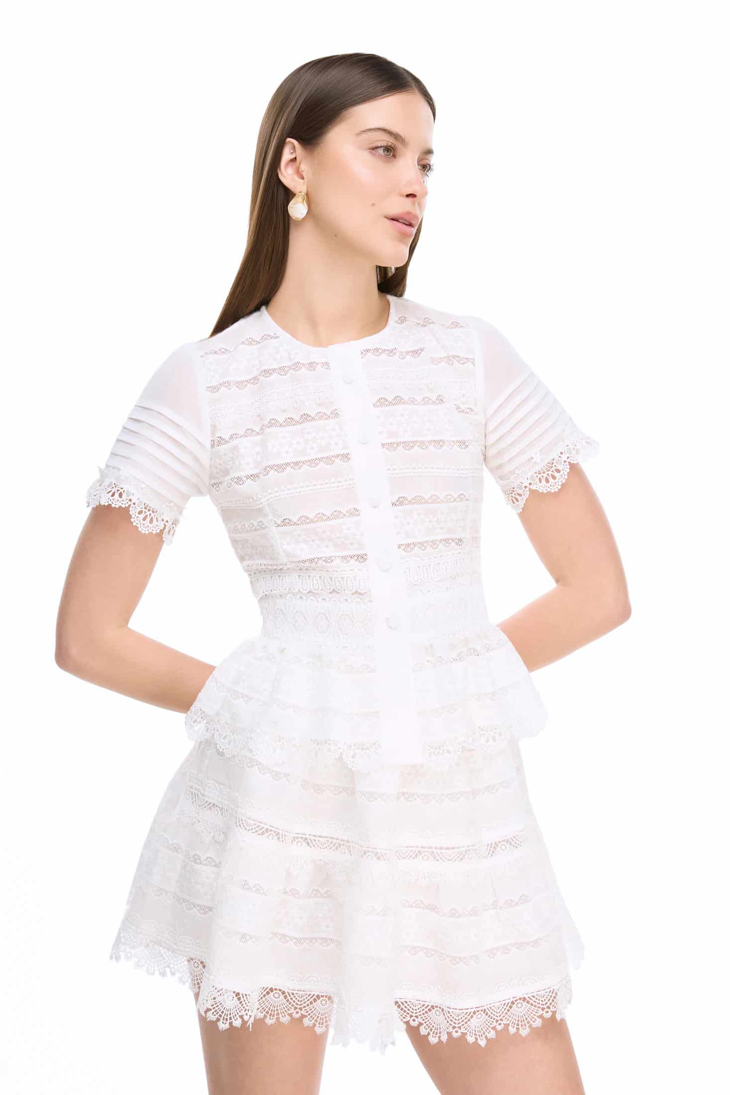 MALAGA TOP WHITE - miniatura 1