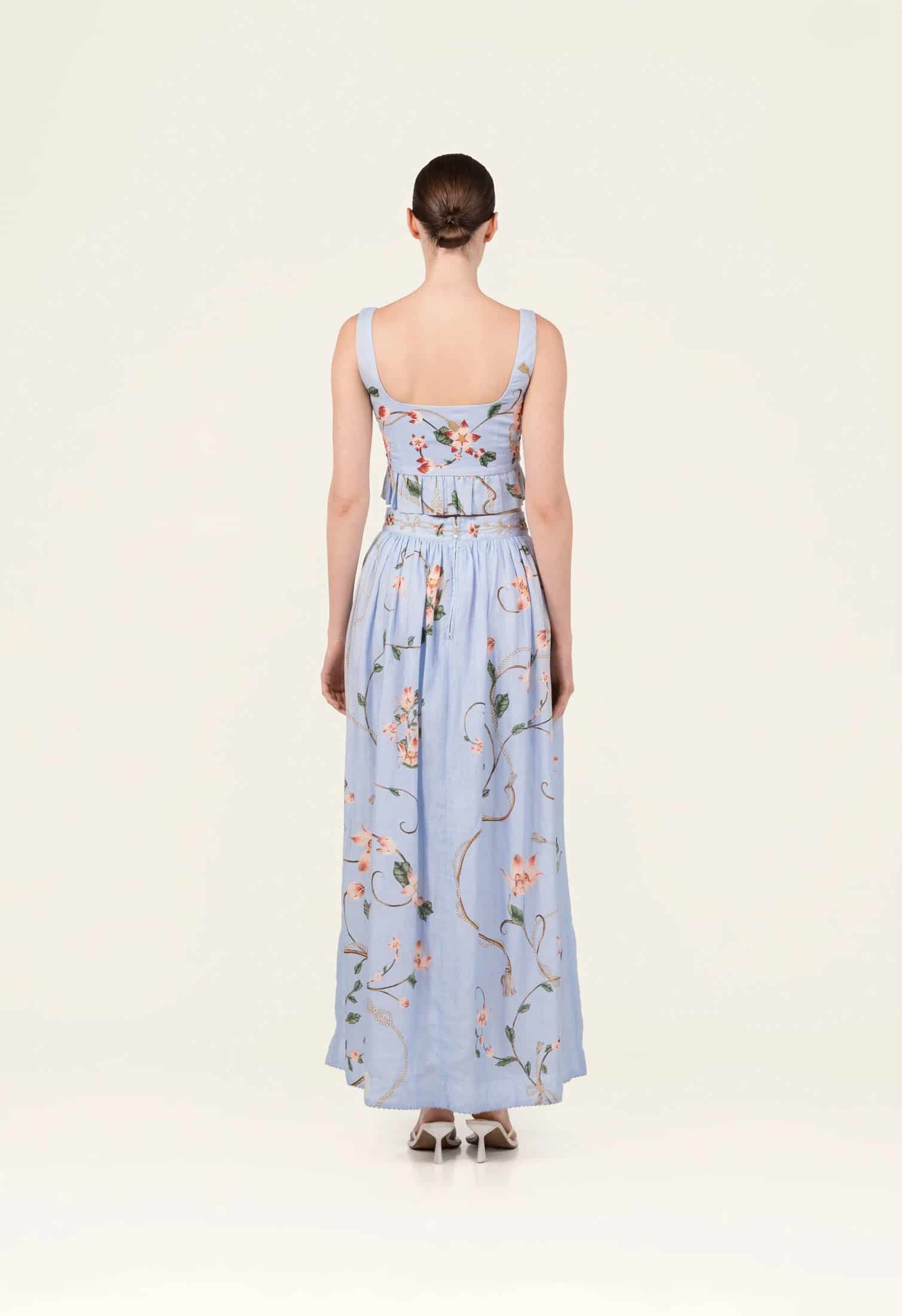 Tangelo Navegante Maxi Skirt - miniatura 7