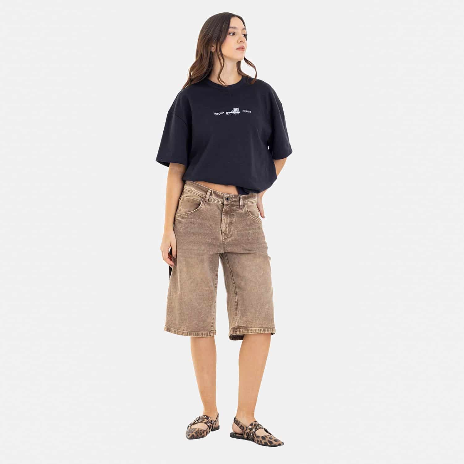 Classic Fit Jort Mocca - miniatura 12