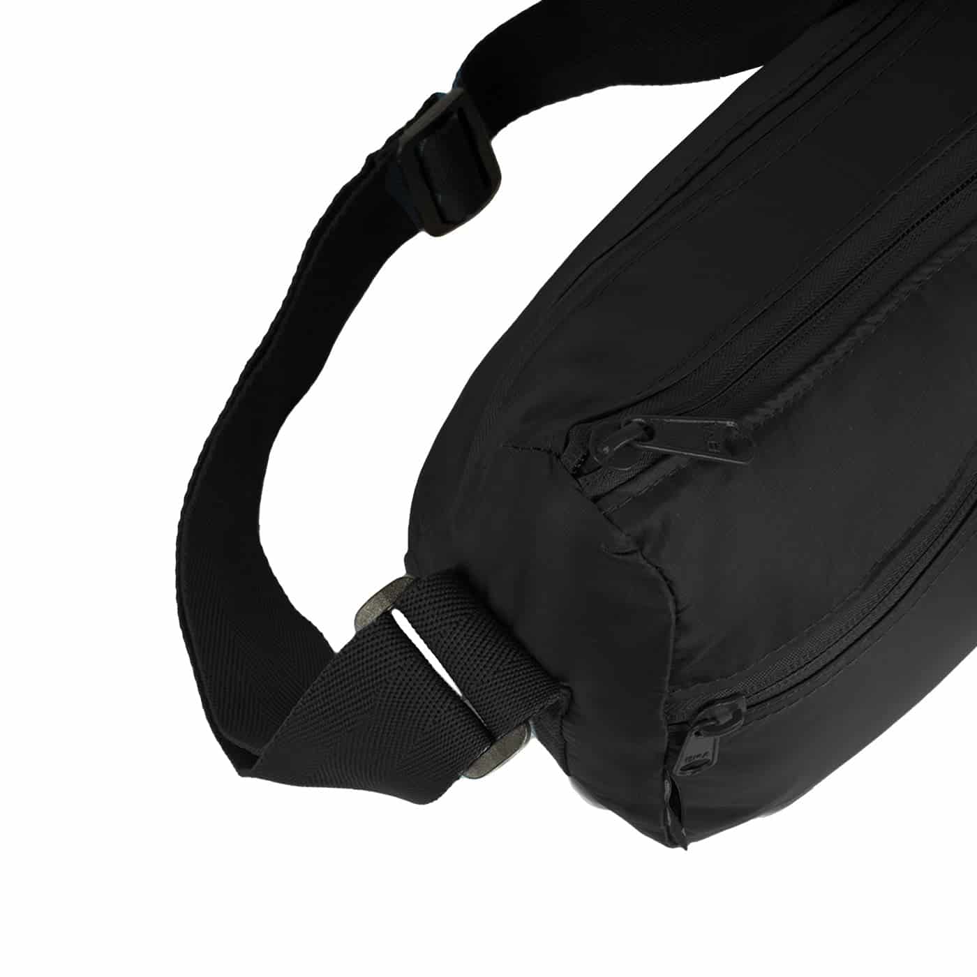Bolso City Manos Libres Plegable Negro - miniatura 5