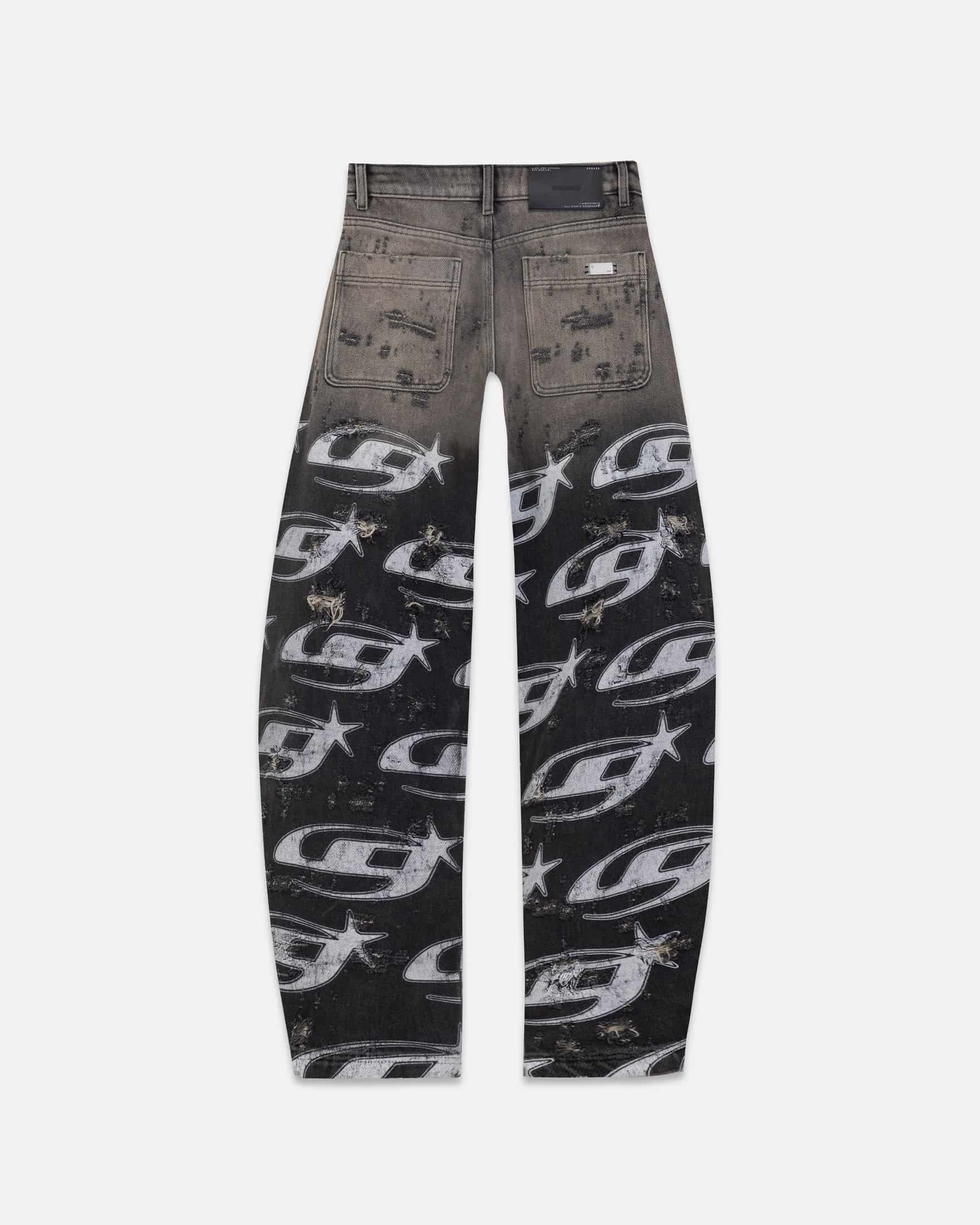 W Act 1 UG Star Ankle Focus Jean Washed Gray - miniatura 3