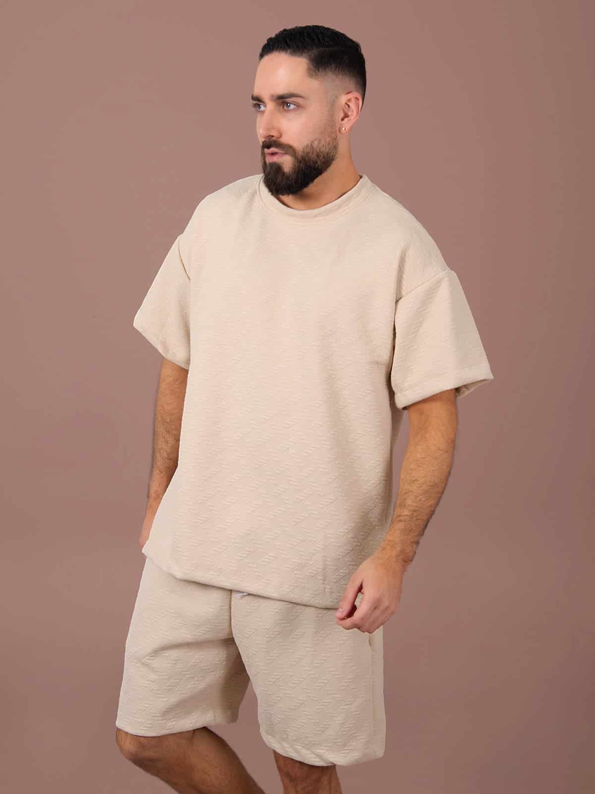 set mucura hombre beige - miniatura 2