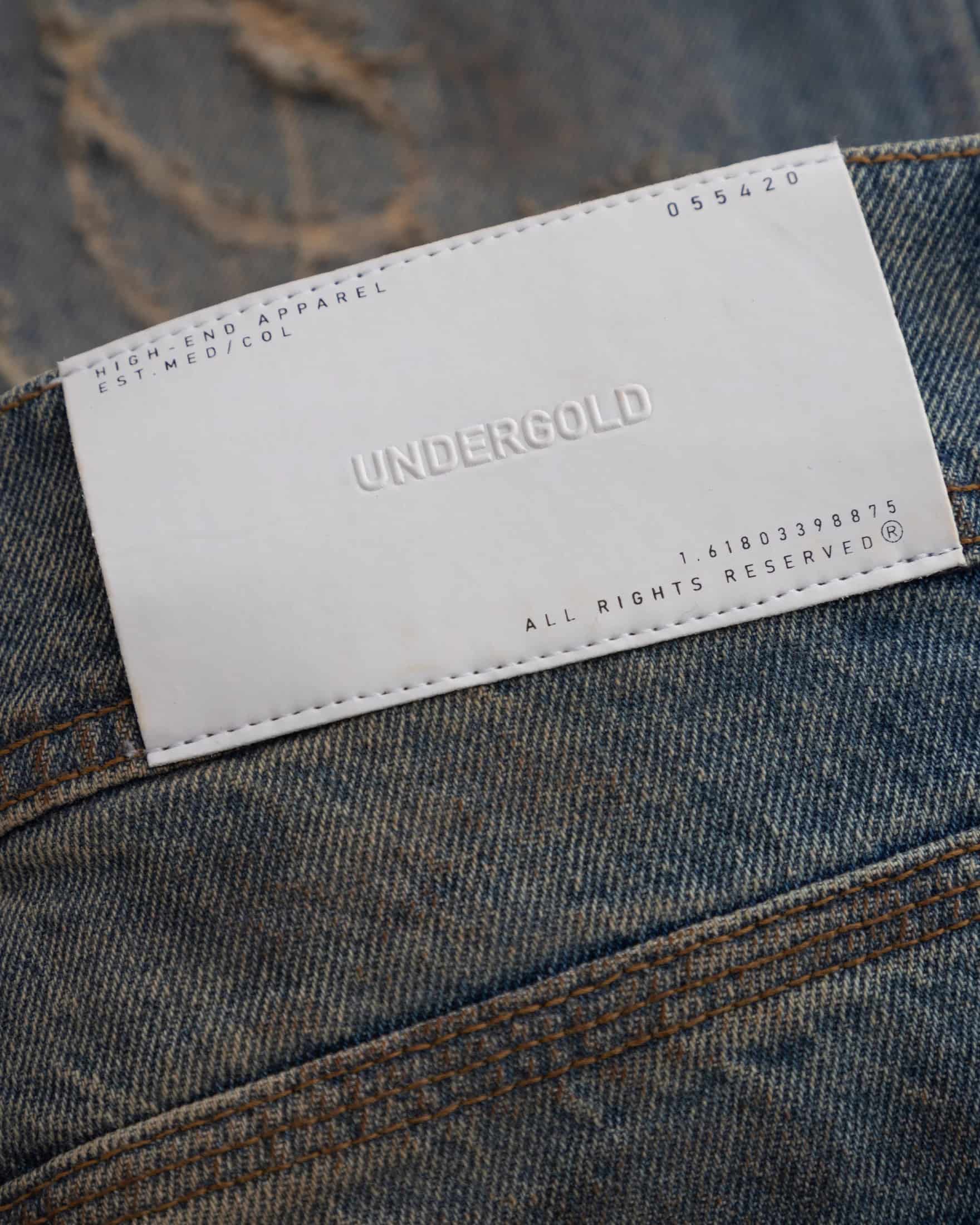 Stardust Undgld Studio Regular Fit Jeans Mechanic Blue - miniatura 6