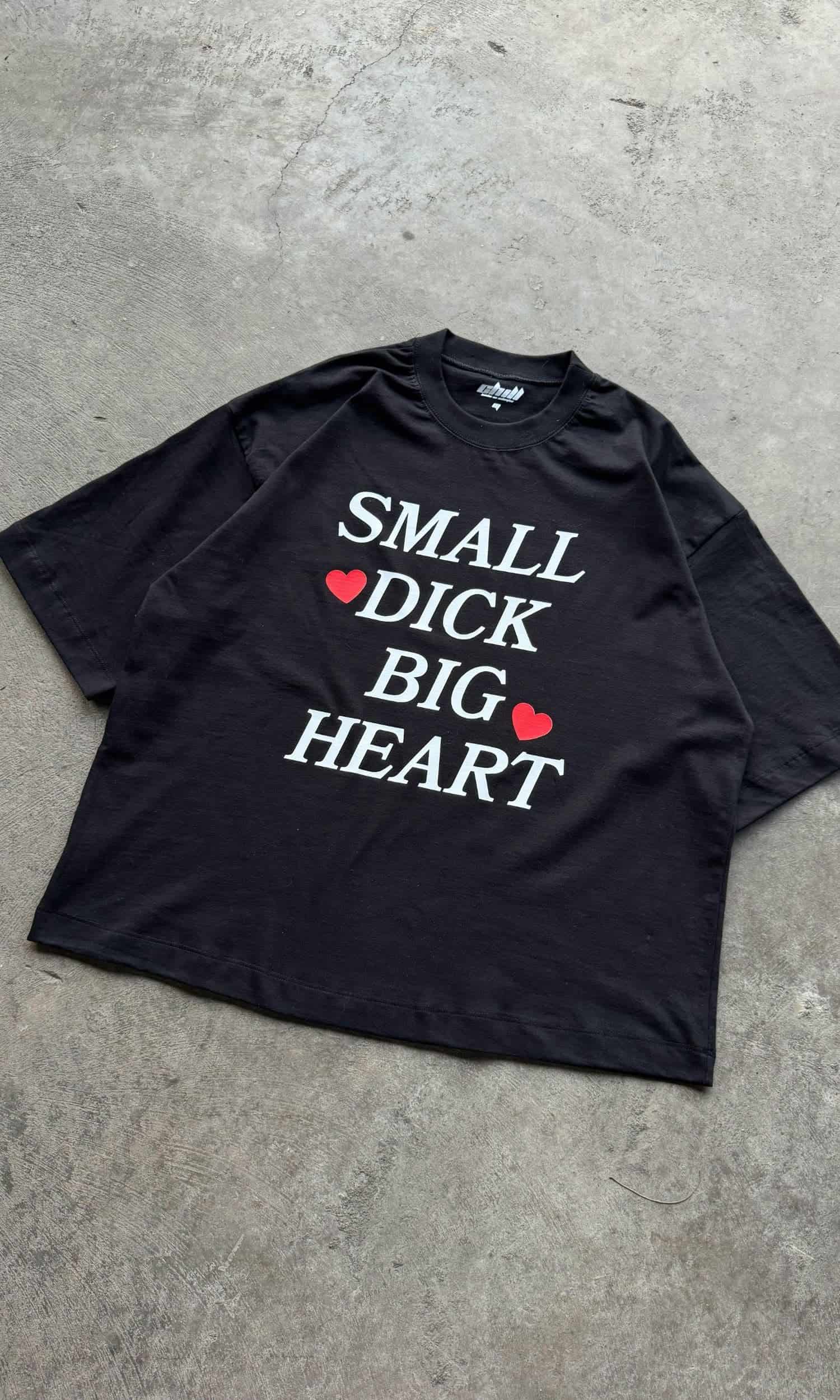 Boxy Fit Small D*ck, Big heart - miniatura 1