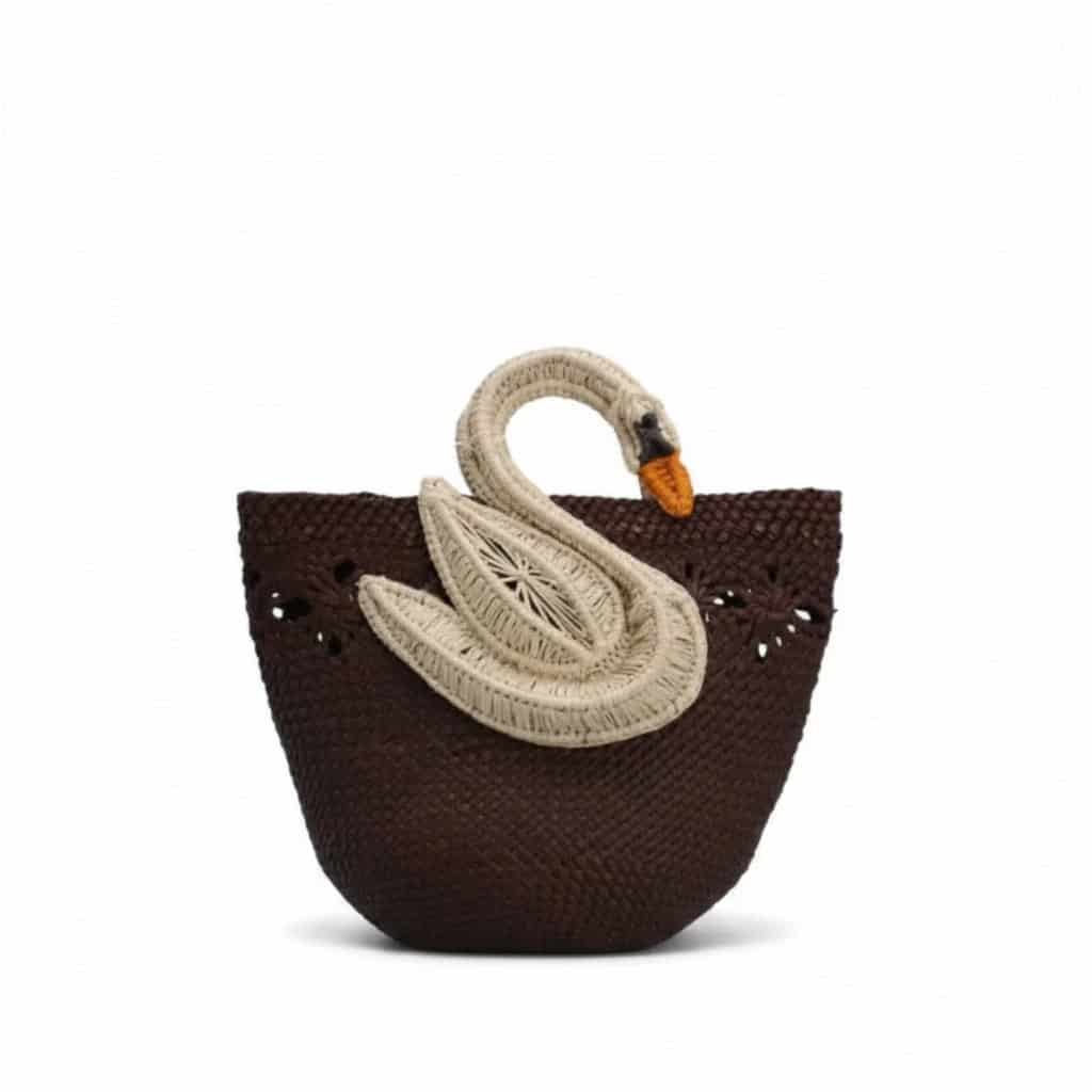 CANASTO CISNE PEQUEÑO - miniatura 1