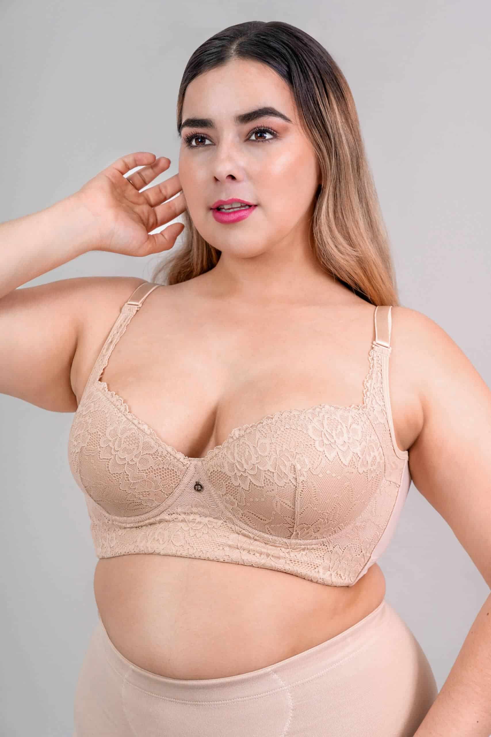 Brasier de Base Ancha con Copa Prehormada y Tirantas Acolchadas | Espalda Alta - miniatura 7
