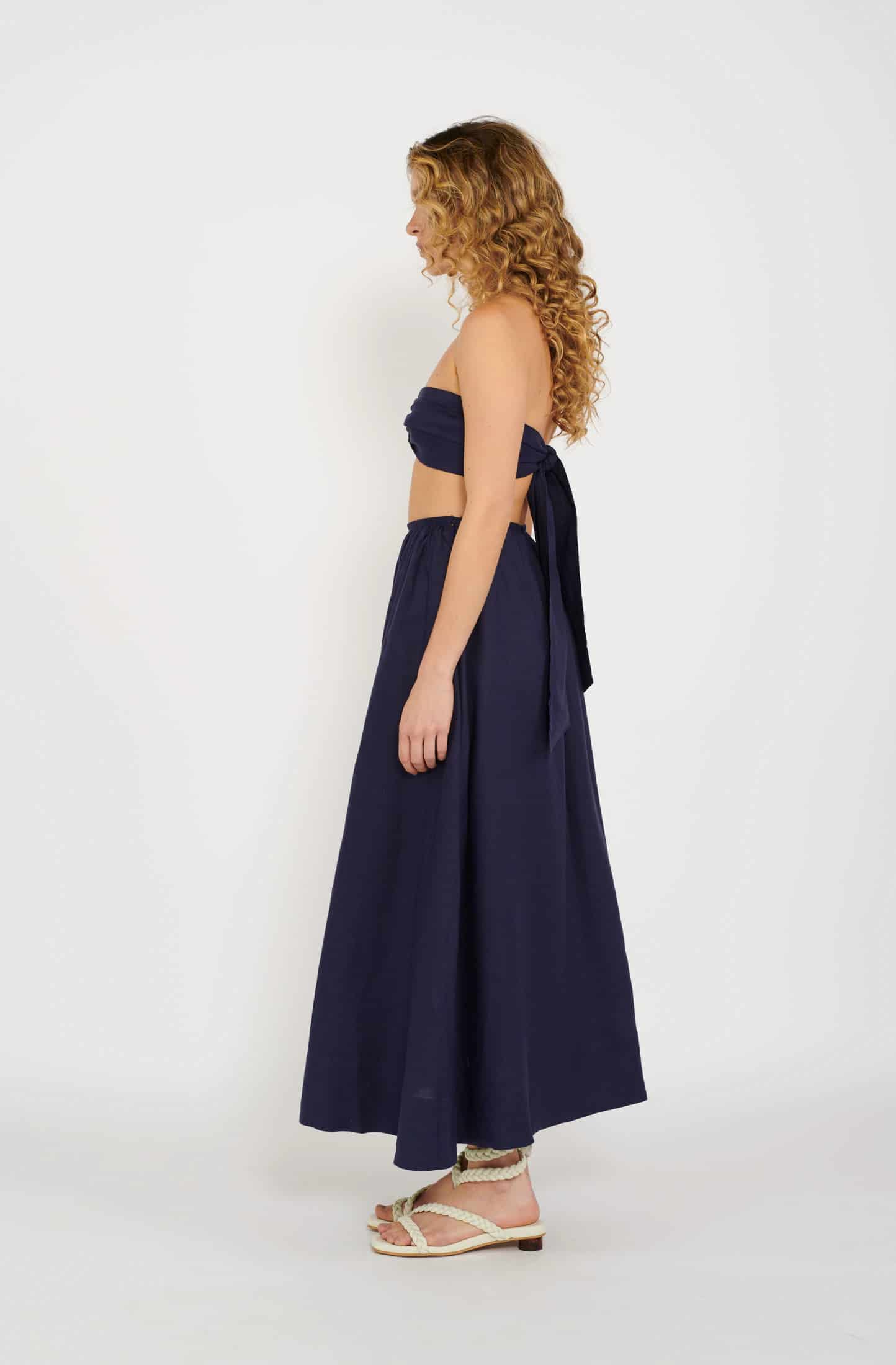 Vento Linen Skirt - miniatura 2