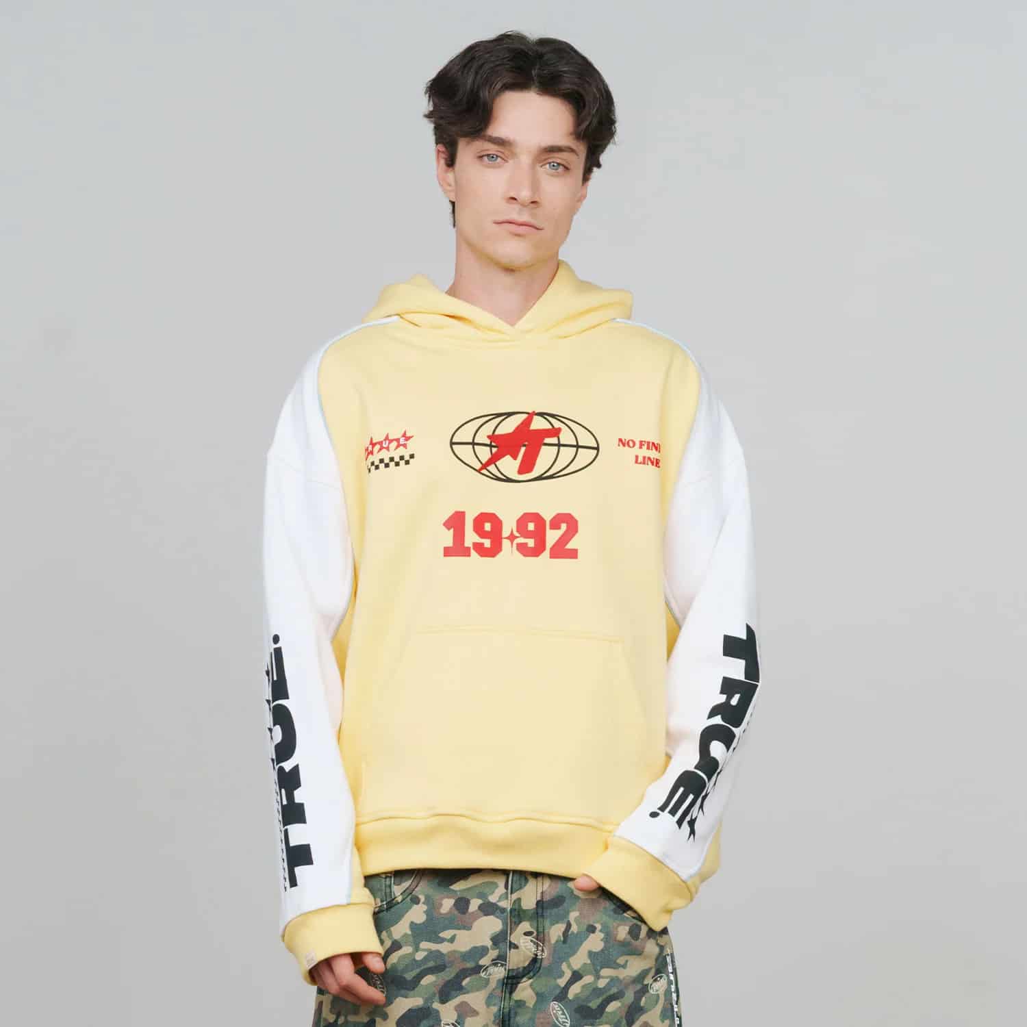 Fast Track Hoodie - Butter Yellow - miniatura 4