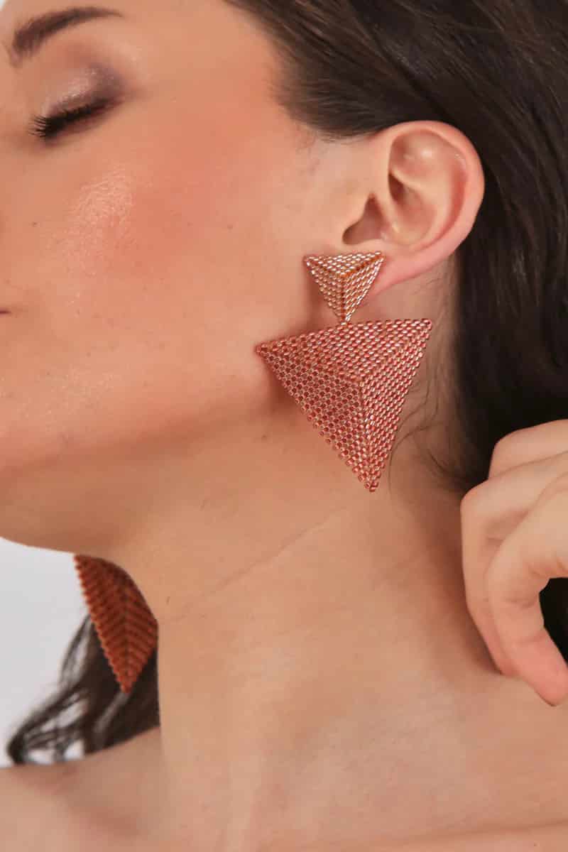 Triangle Earrings - miniatura 3