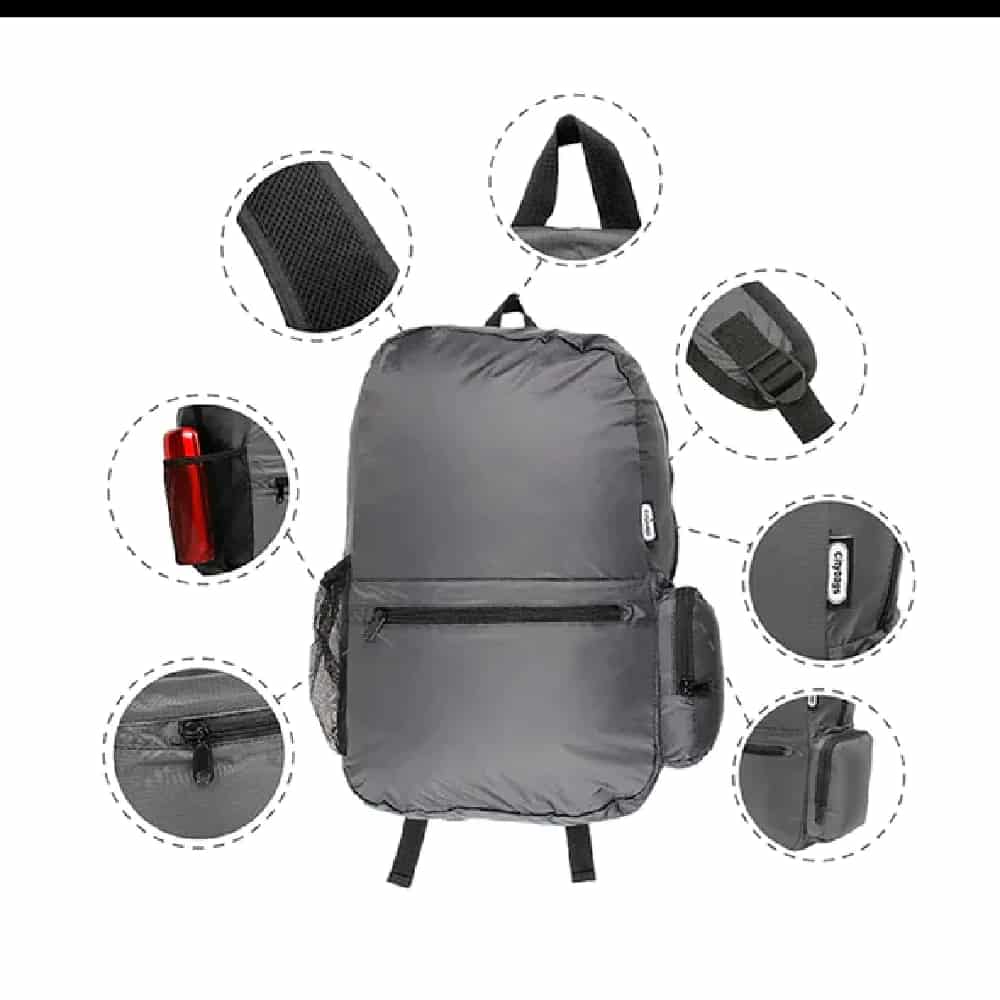 Morral Plegable ULTRA Estampado Neon Citybags Multicolor - miniatura 8