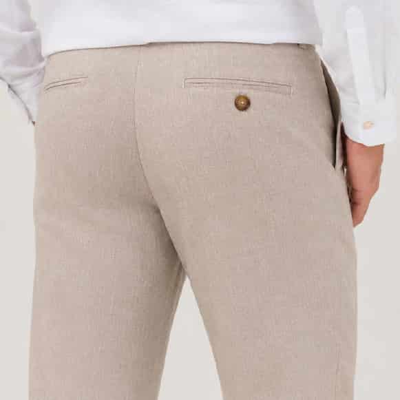 PANTALON 100% LINO HOMBRE - miniatura 4
