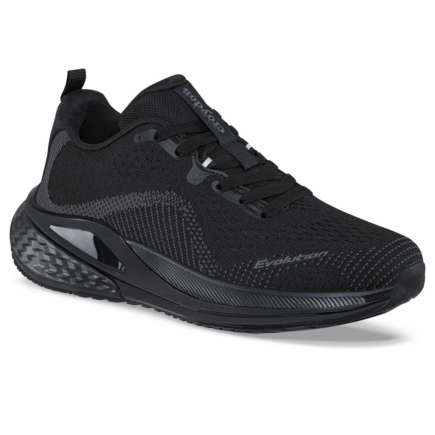 Tenis Running Neldra Negro-Negro Croydon Para Hombre - miniatura 1