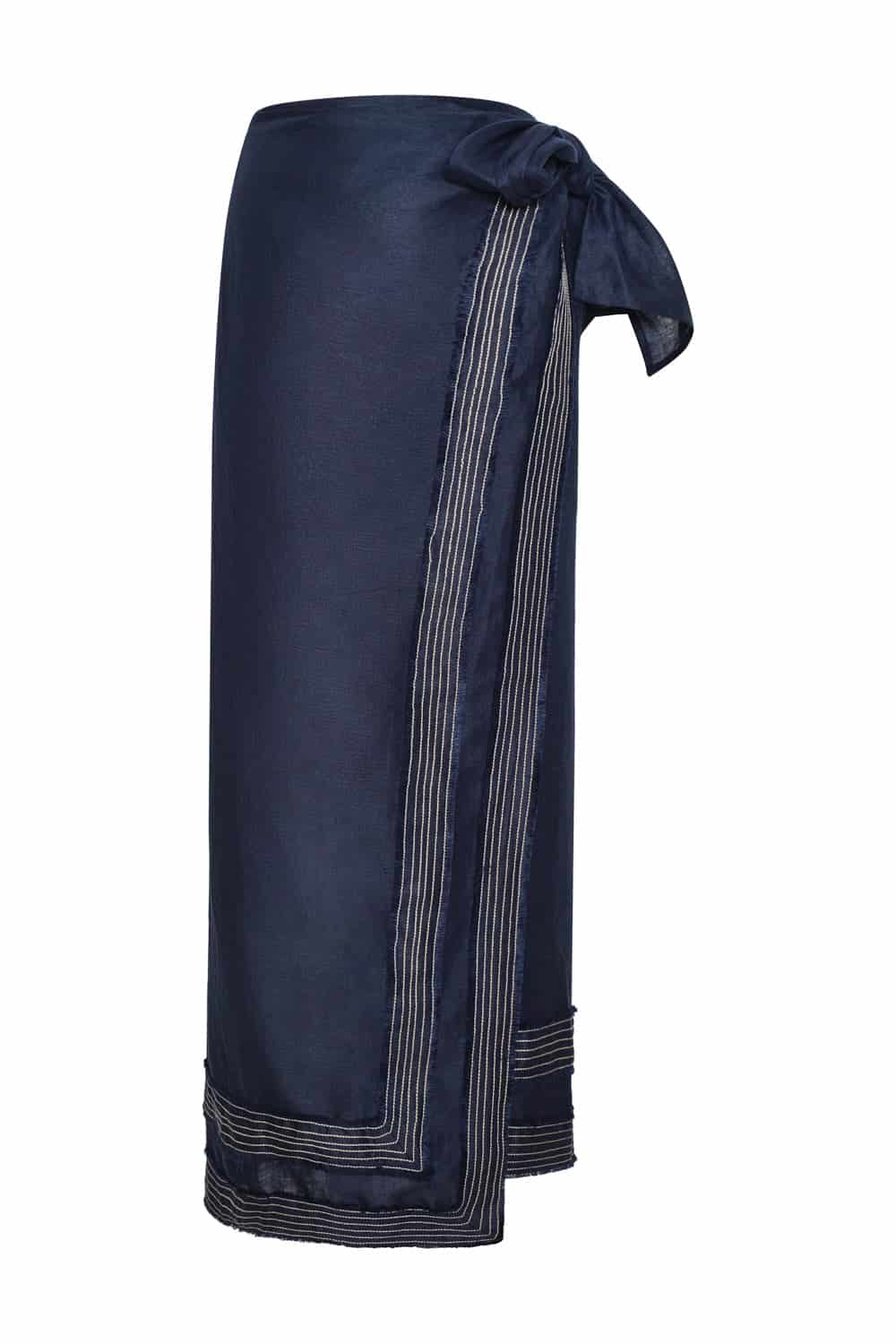 Falda salina azul navy - miniatura 1