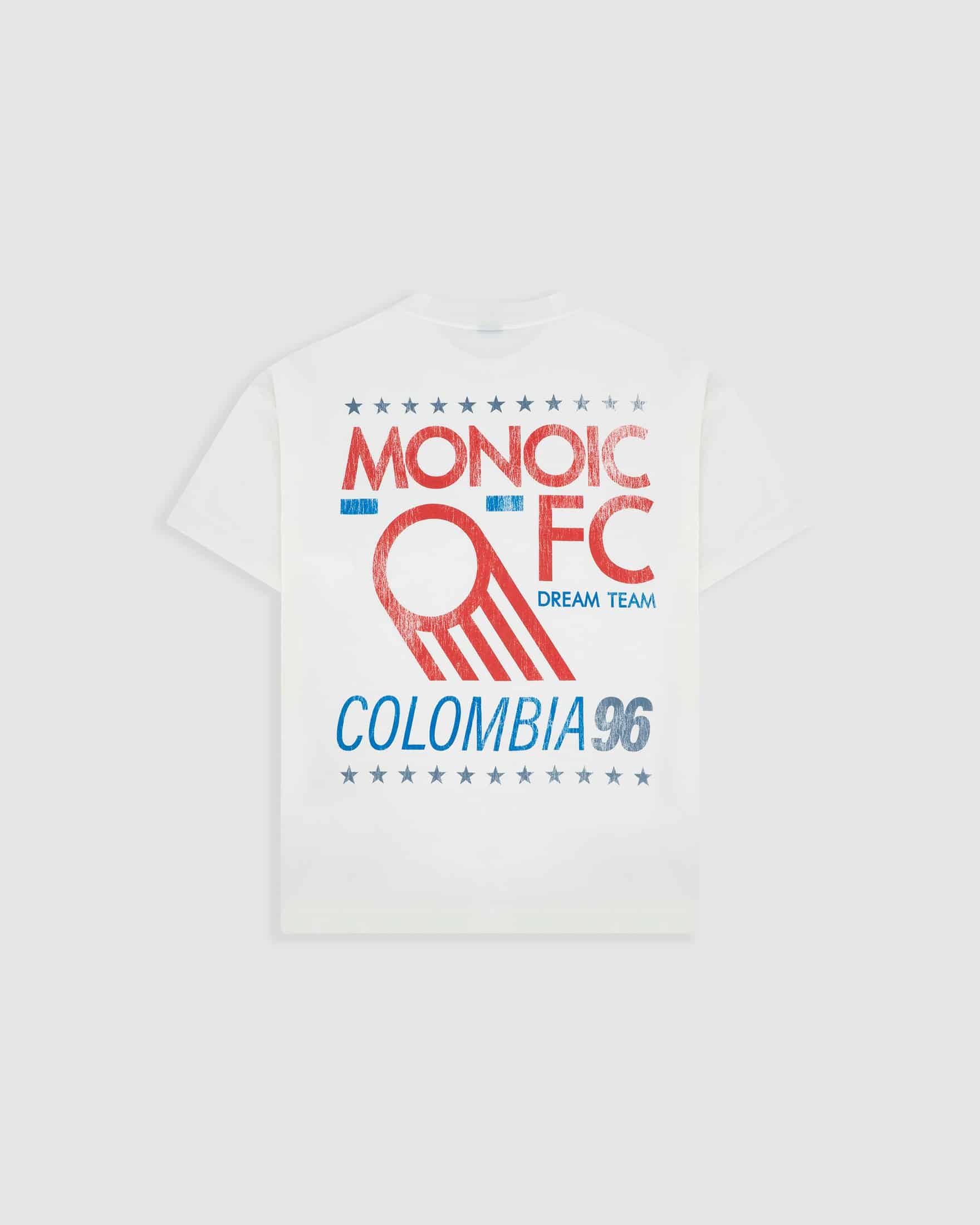 Camiseta Boxy Fit MONOIC F.C - Off White - miniatura 1
