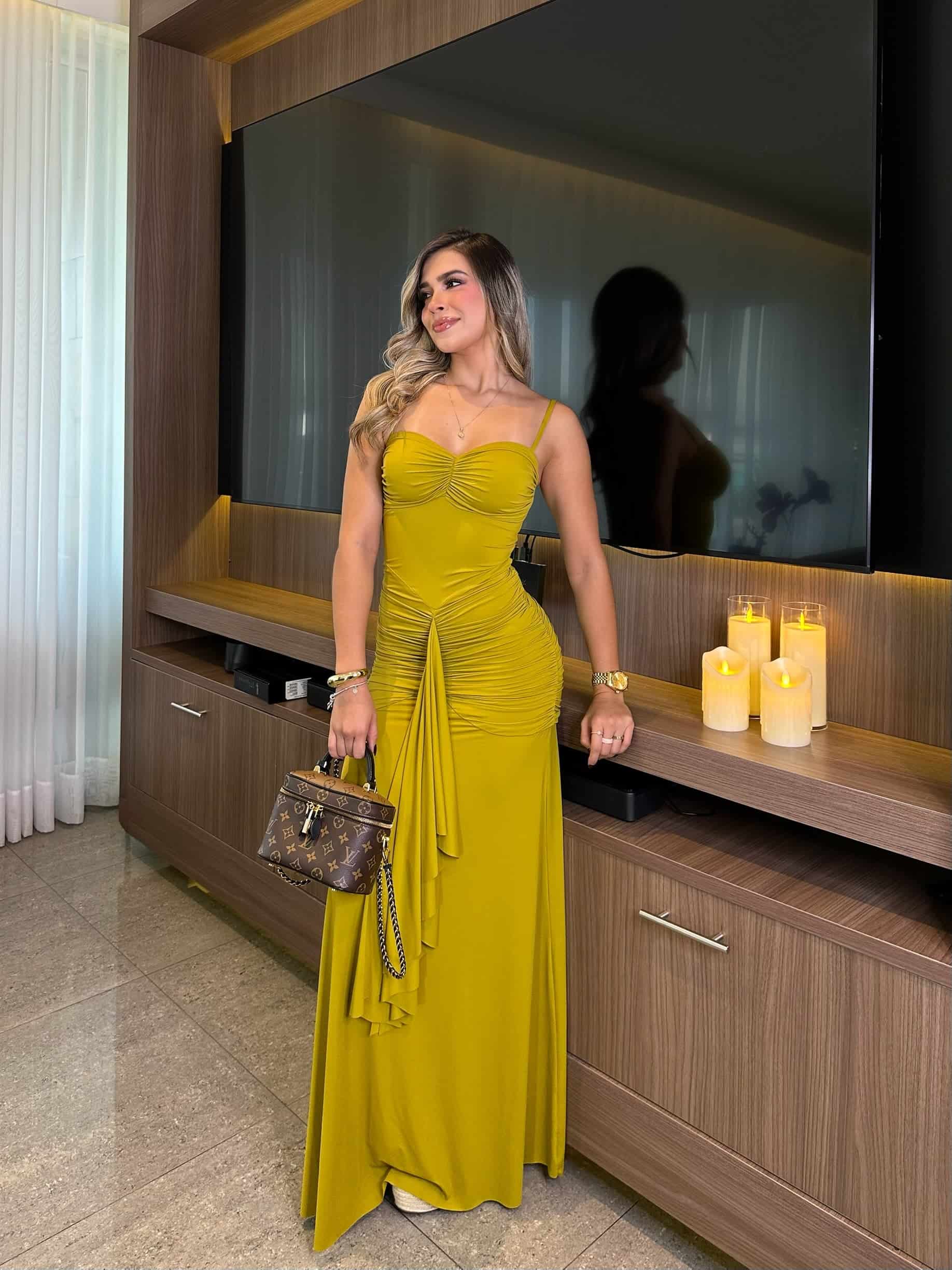 VESTIDO LILY VERDE - miniatura 1