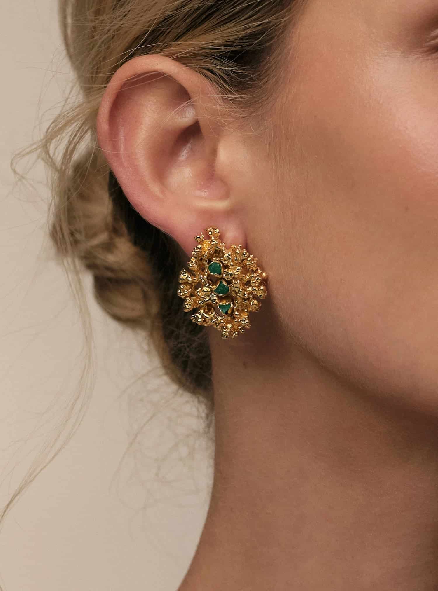 Halo 3 Emerald Earrings - miniatura 2