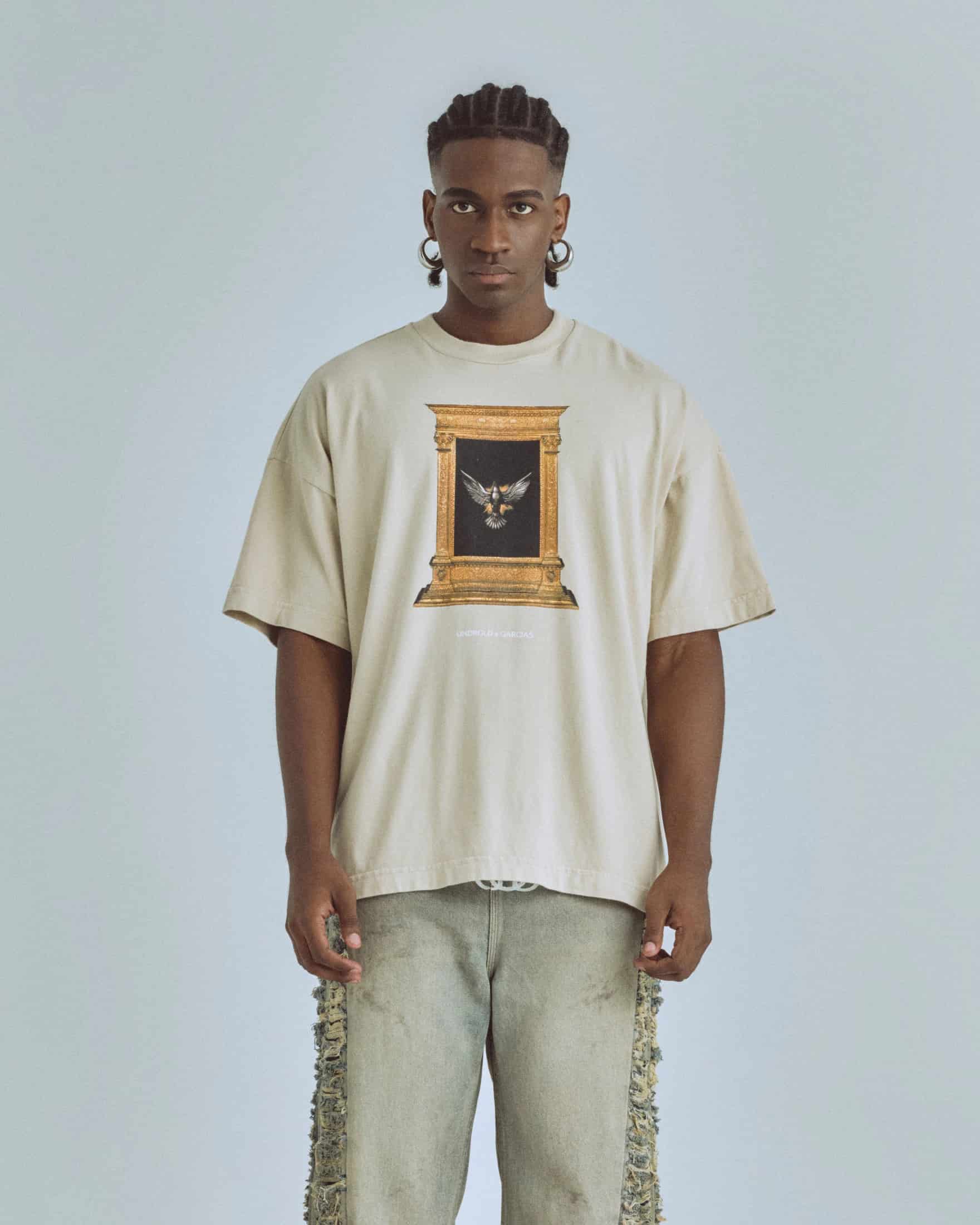 Santa Unión Holy Ghost Tshirt Cream - miniatura 2