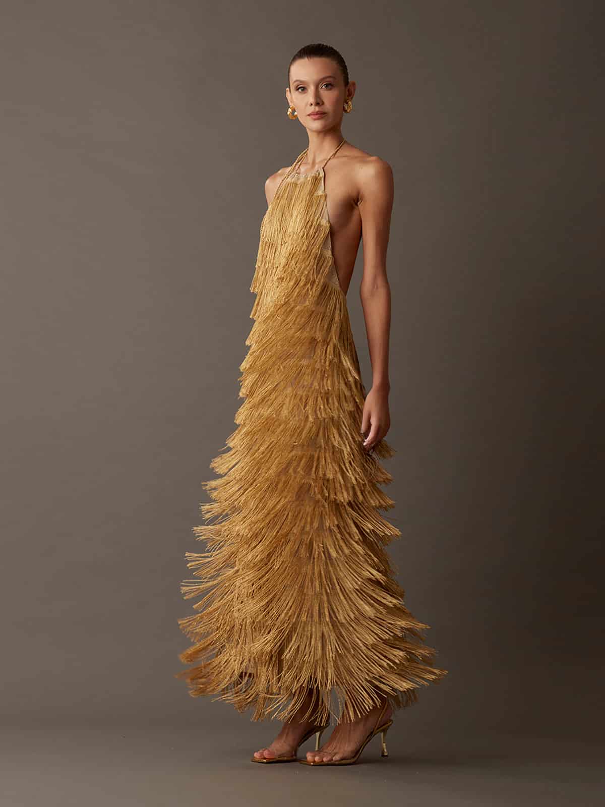 VESTIDO JOYA LARGO - miniatura 1
