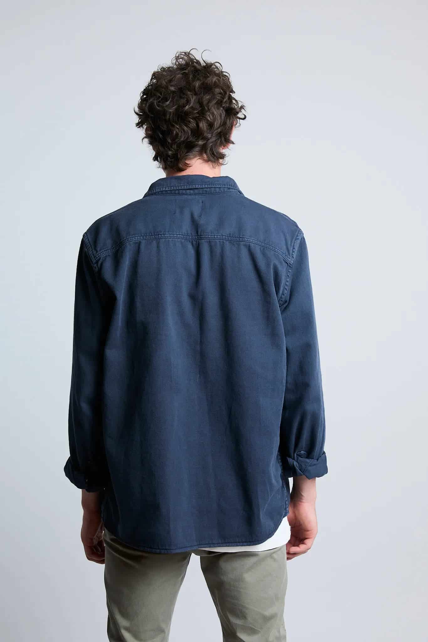 Sobrecamisa azul - miniatura 4