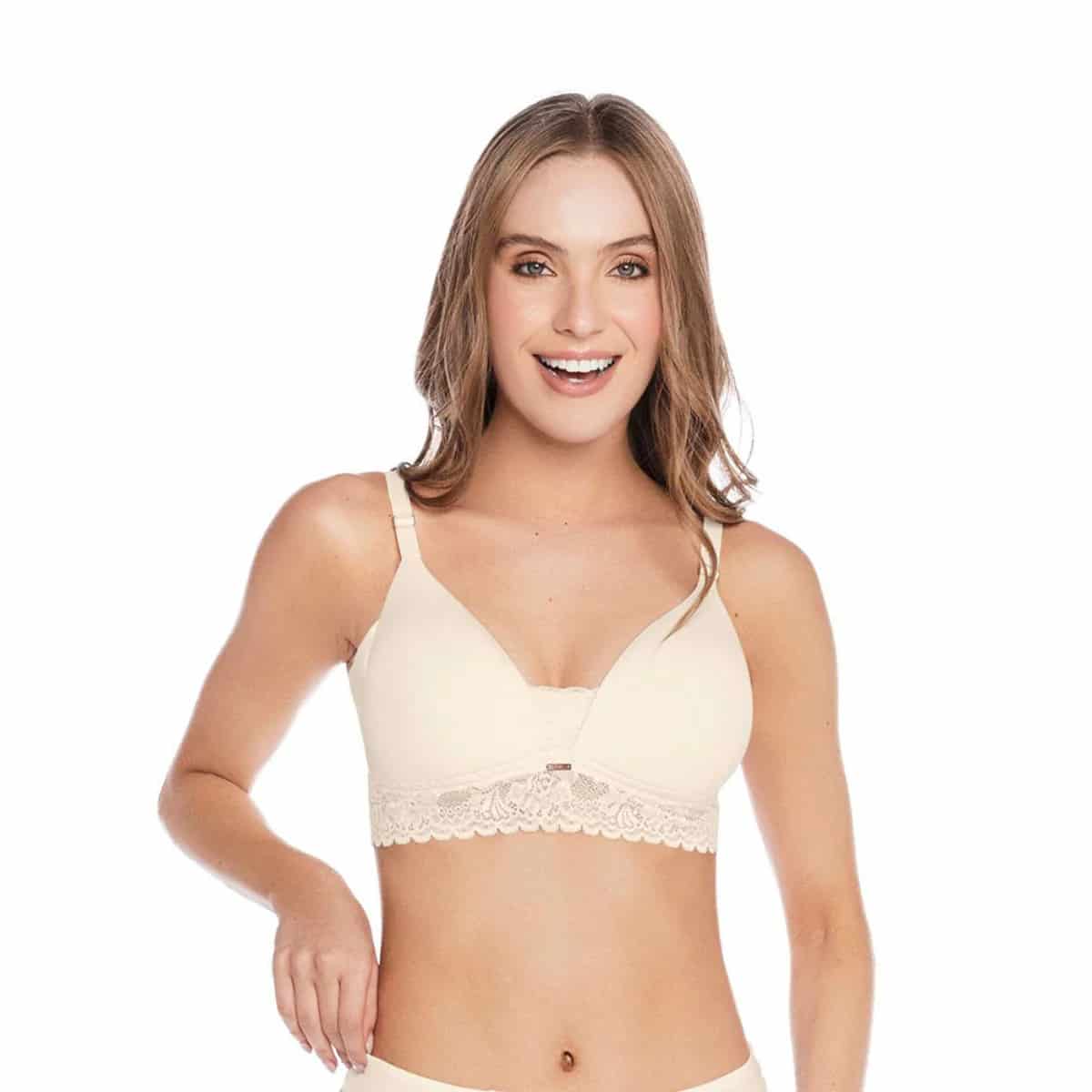 BRASIER TRIANGULAR SIN ARO CON ESPALDA ANCHA - miniatura 3