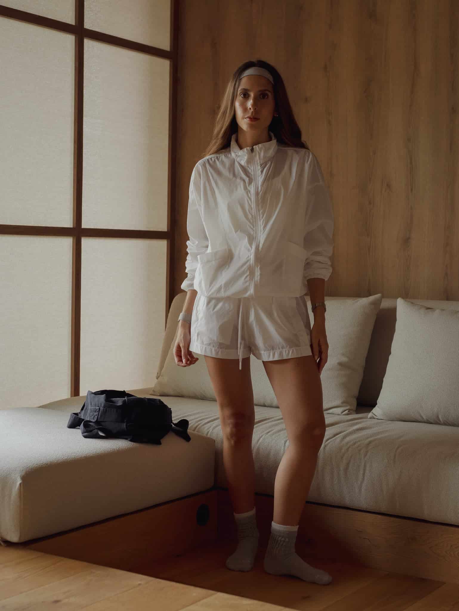 INVISIBLE SHEER SHORTS - WHITE - miniatura 2