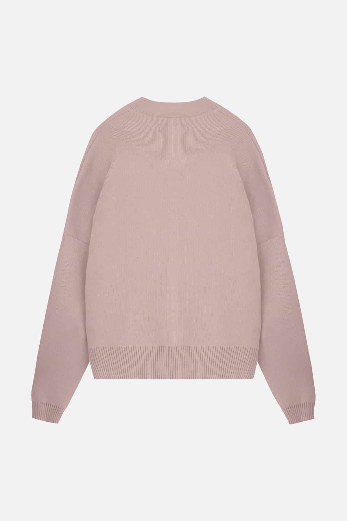 SIGNATURE CARDIGAN PALO ROSA - miniatura 2