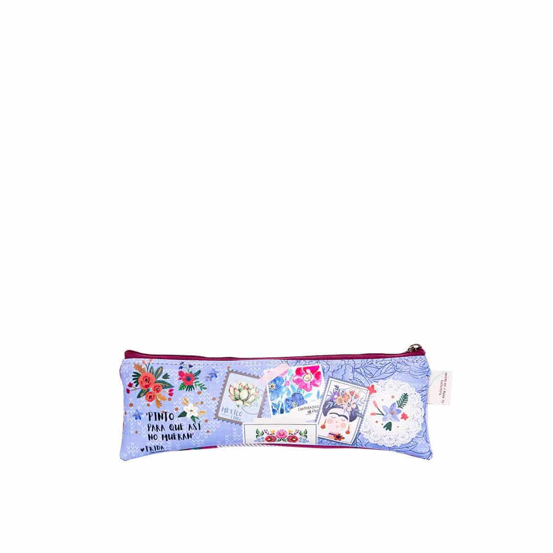 Portalapicero Para Mujer Estampado Con Cremallera Viva La Vida - miniatura 2