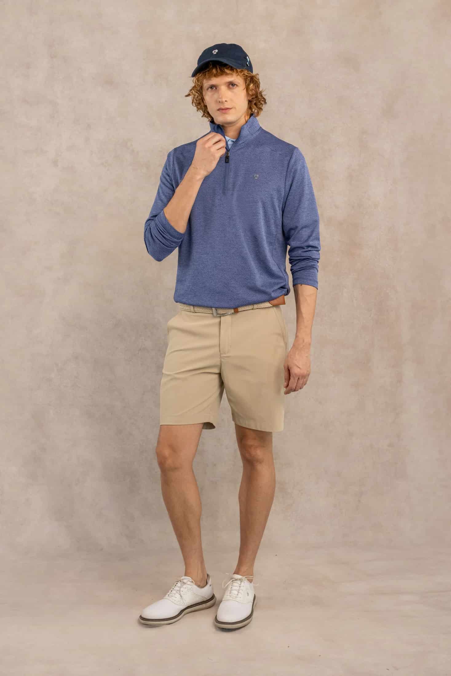 Halfzip Performance Azul - miniatura 2
