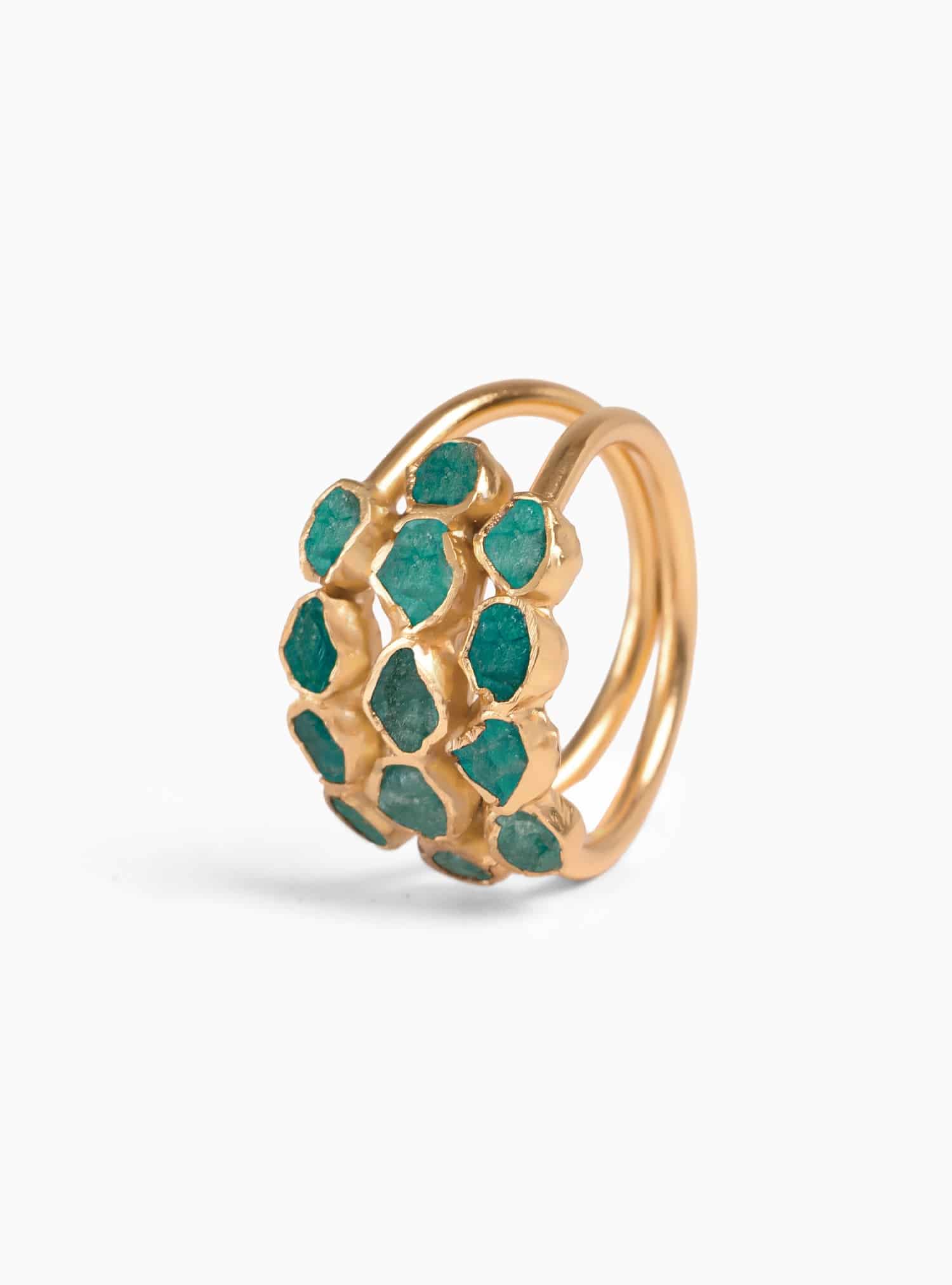 Triple Leaf Ring - miniatura 5