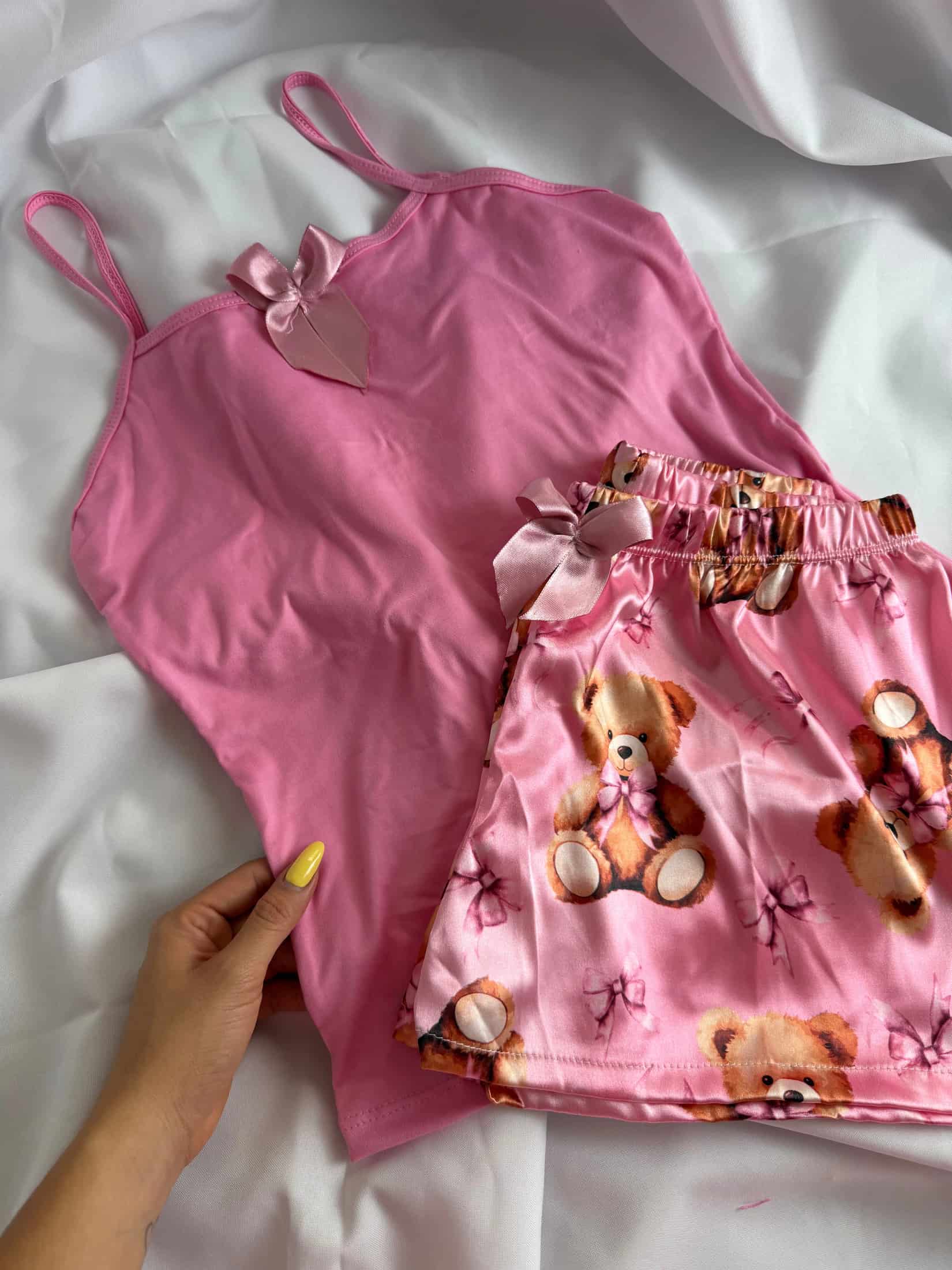 Pijamas Satín Estampada - miniatura 1