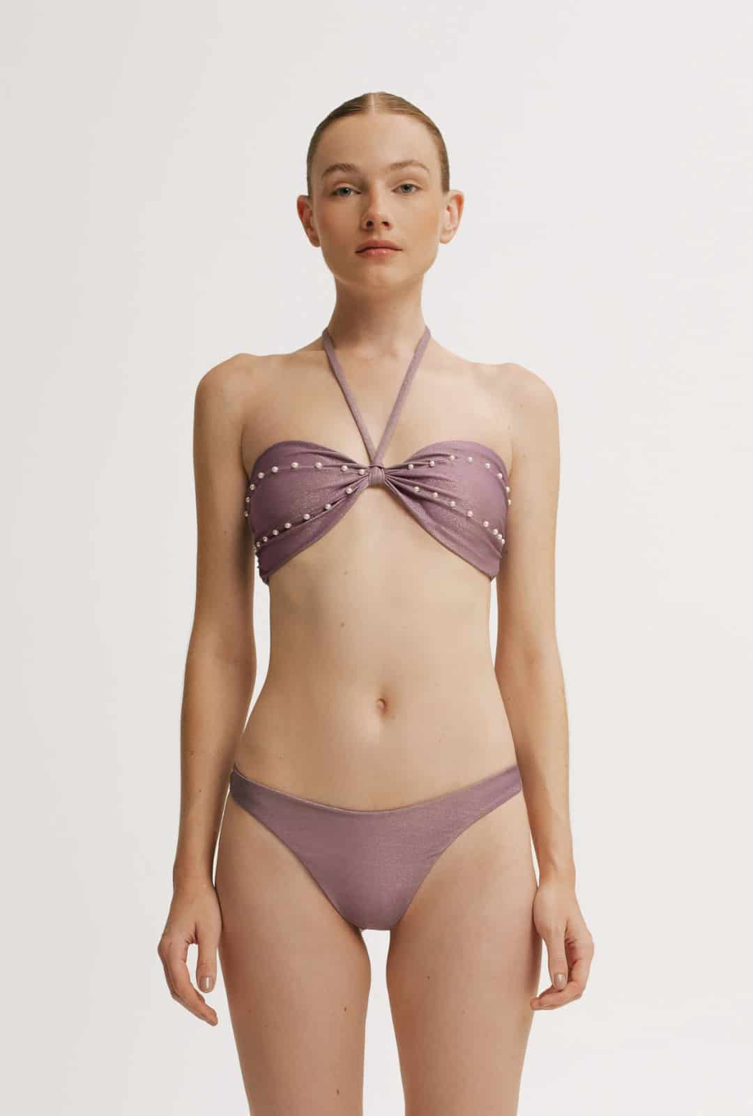 Top de Bikini Arya Malva - miniatura 1