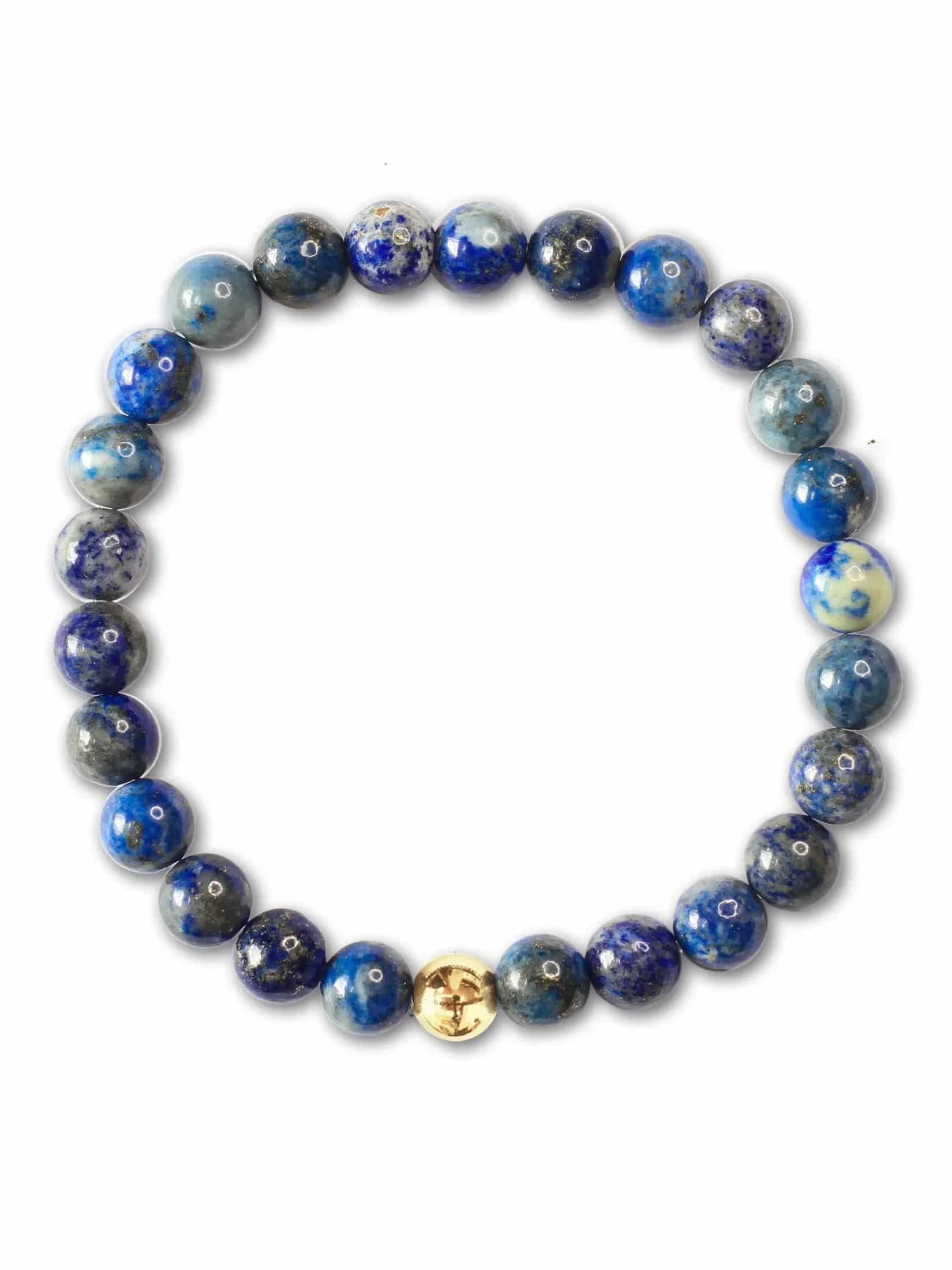 Brazalete Lapislazuli 6mm - miniatura 10