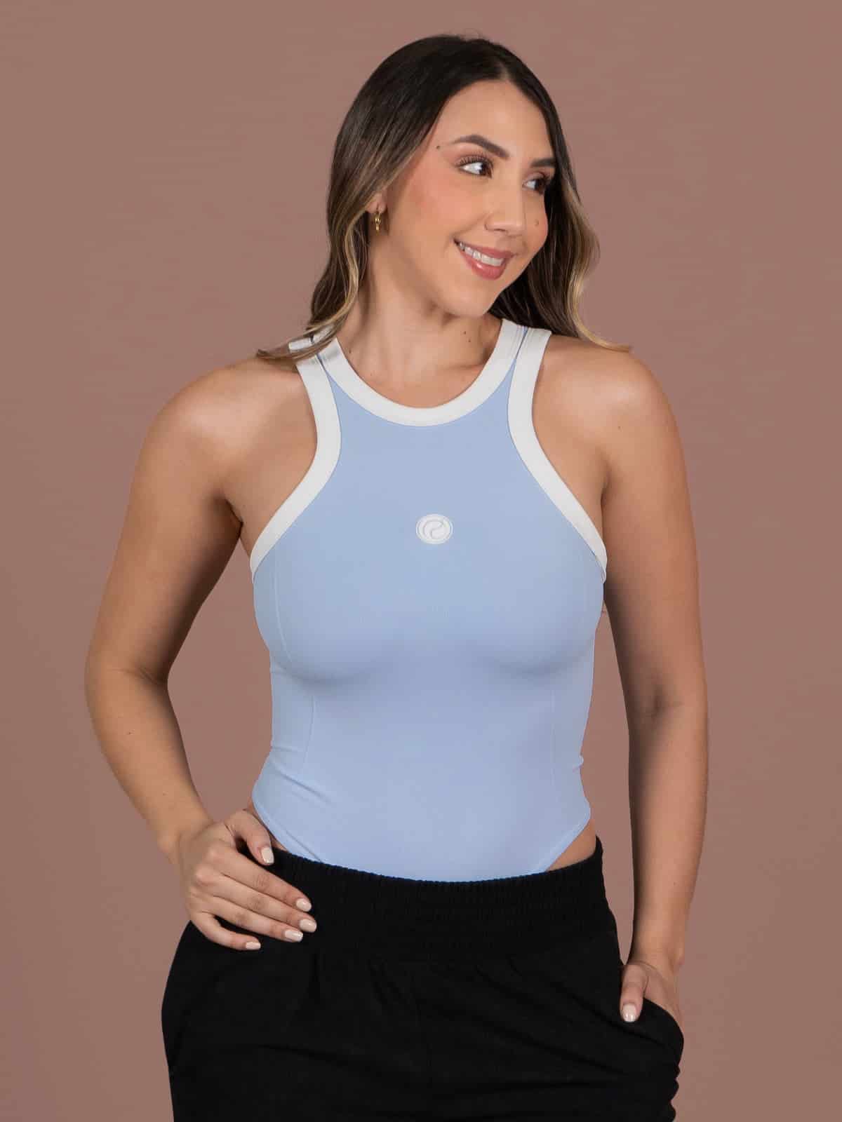 Amalfy body seamless baby blue - miniatura 1