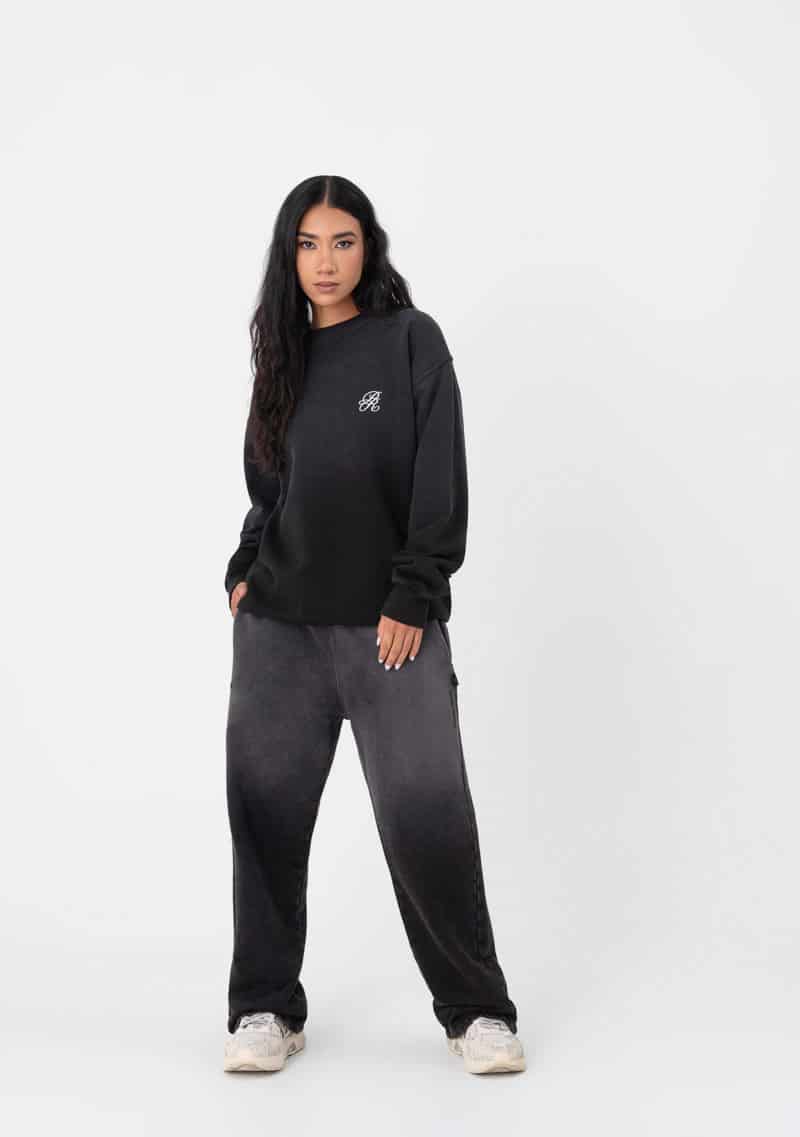 Atelier Black washed jogger - miniatura 3