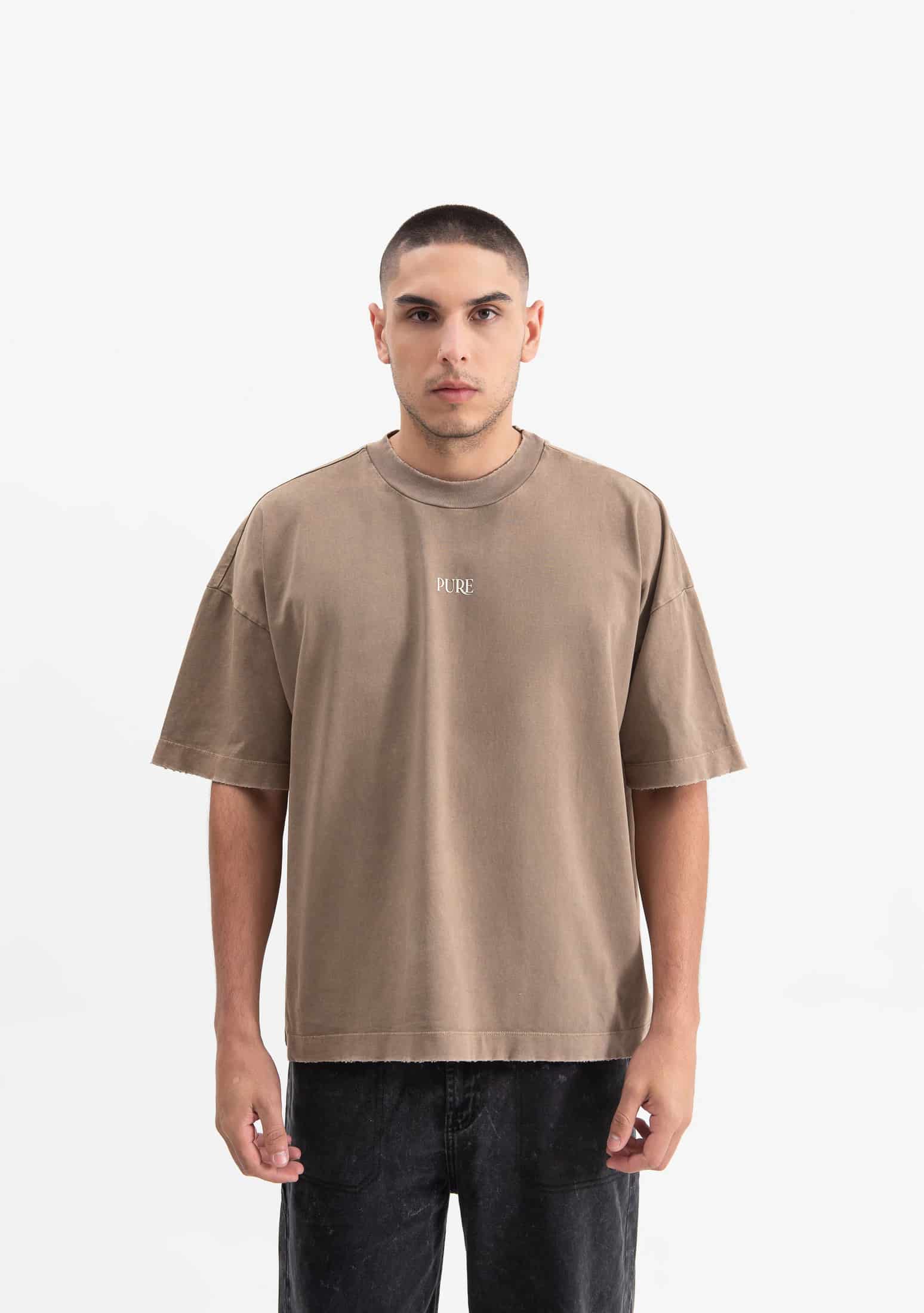 knockout brown gloves T-shirt - miniatura 11