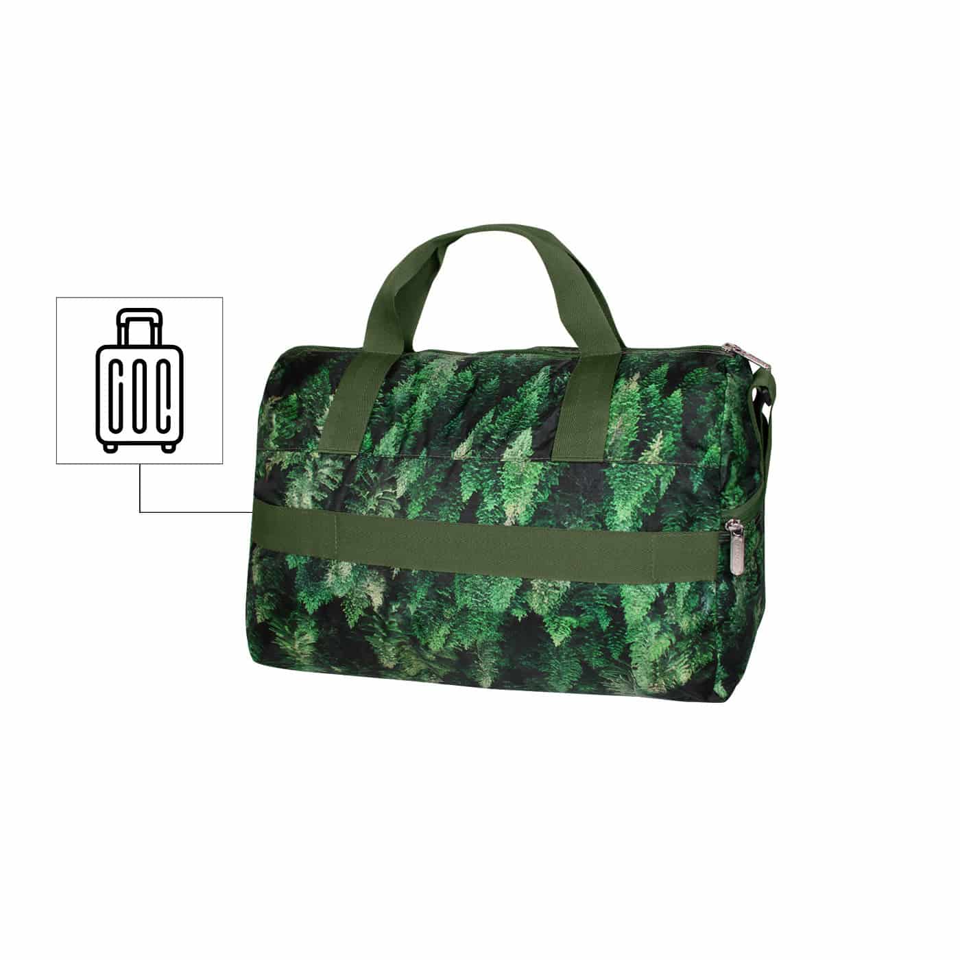 Maleta M ULTRA Plegable Estampado Bosque Citybags - miniatura 5