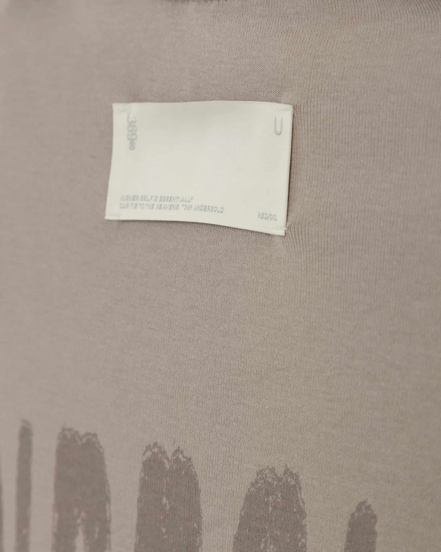 Spring UNDRGLD Boxy Fit Tshirt Cream - miniatura 6
