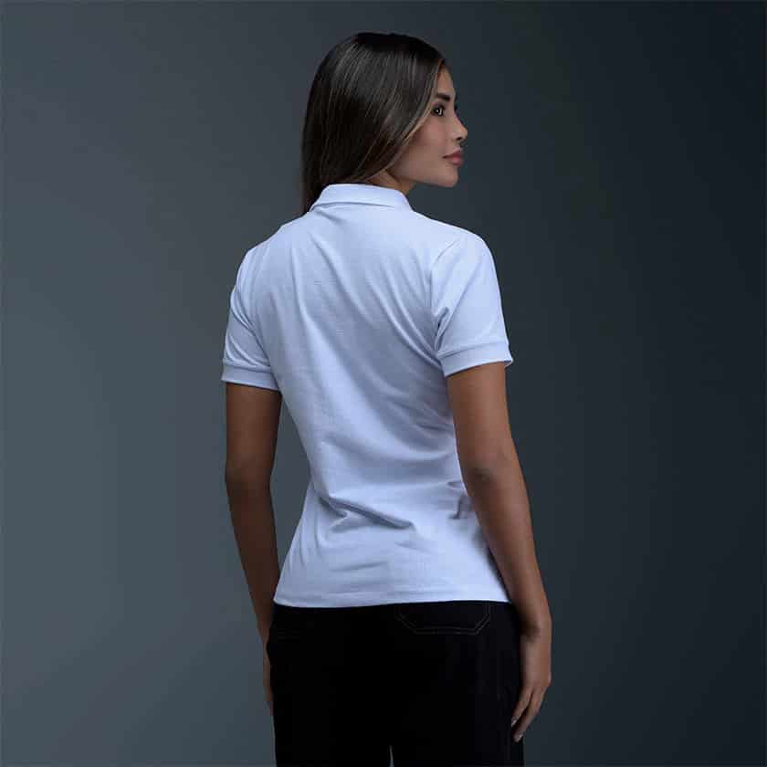 Polo Blanco Mujer - miniatura 2