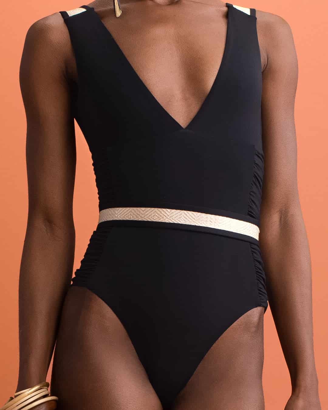 AMELIA ONE PIECE / Negro - miniatura 3