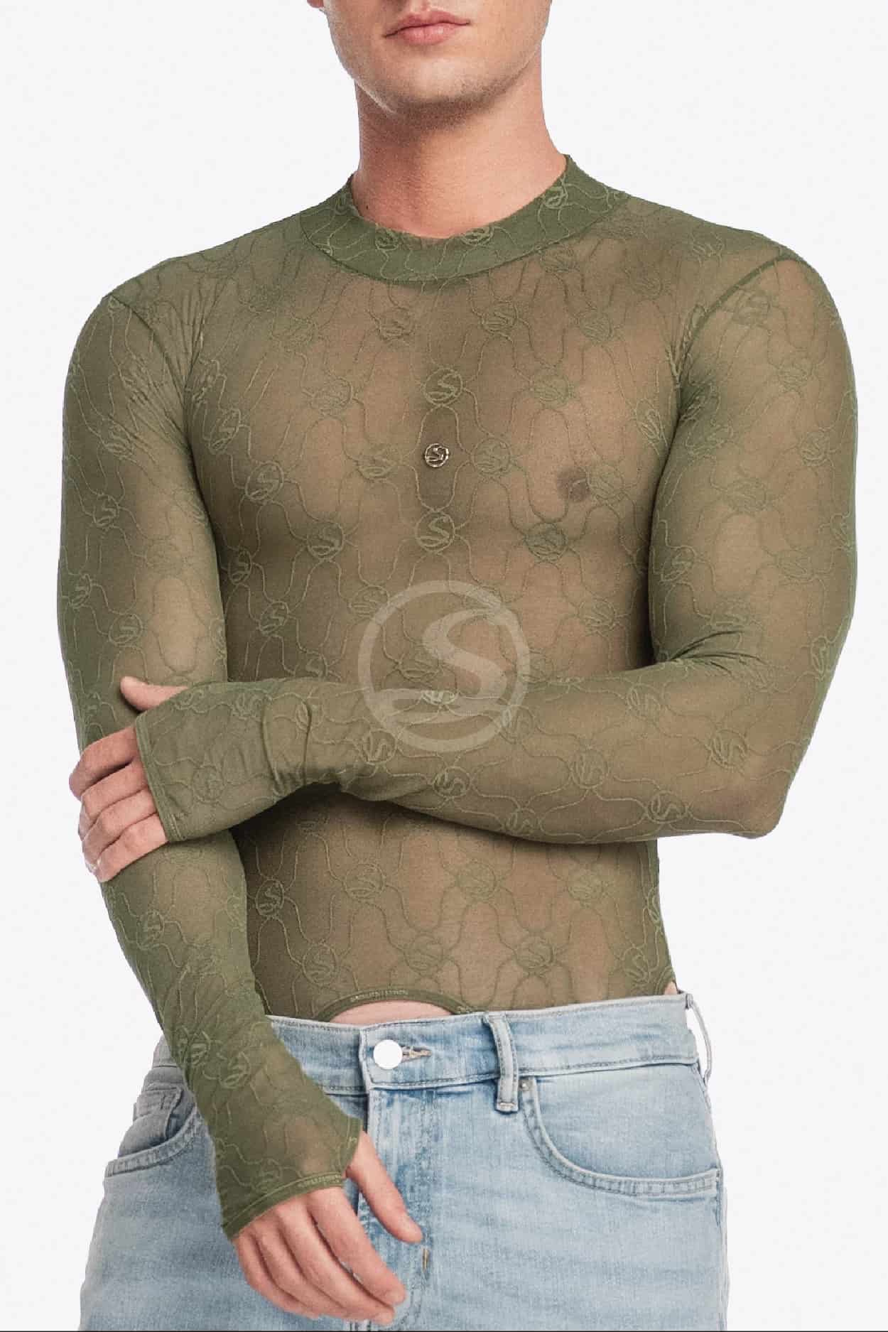 Mesh Linaje Verde Santísimas Men Ref. S-669 - miniatura 3