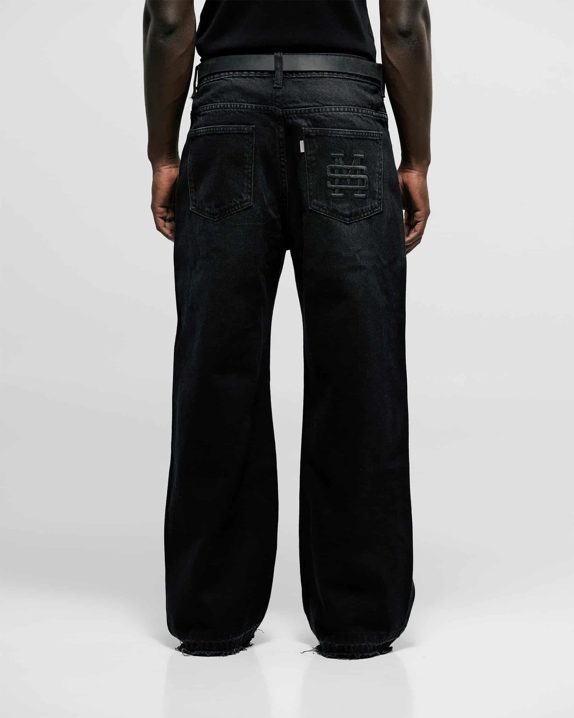 Flared Pants - Negro Desgastado - miniatura 5